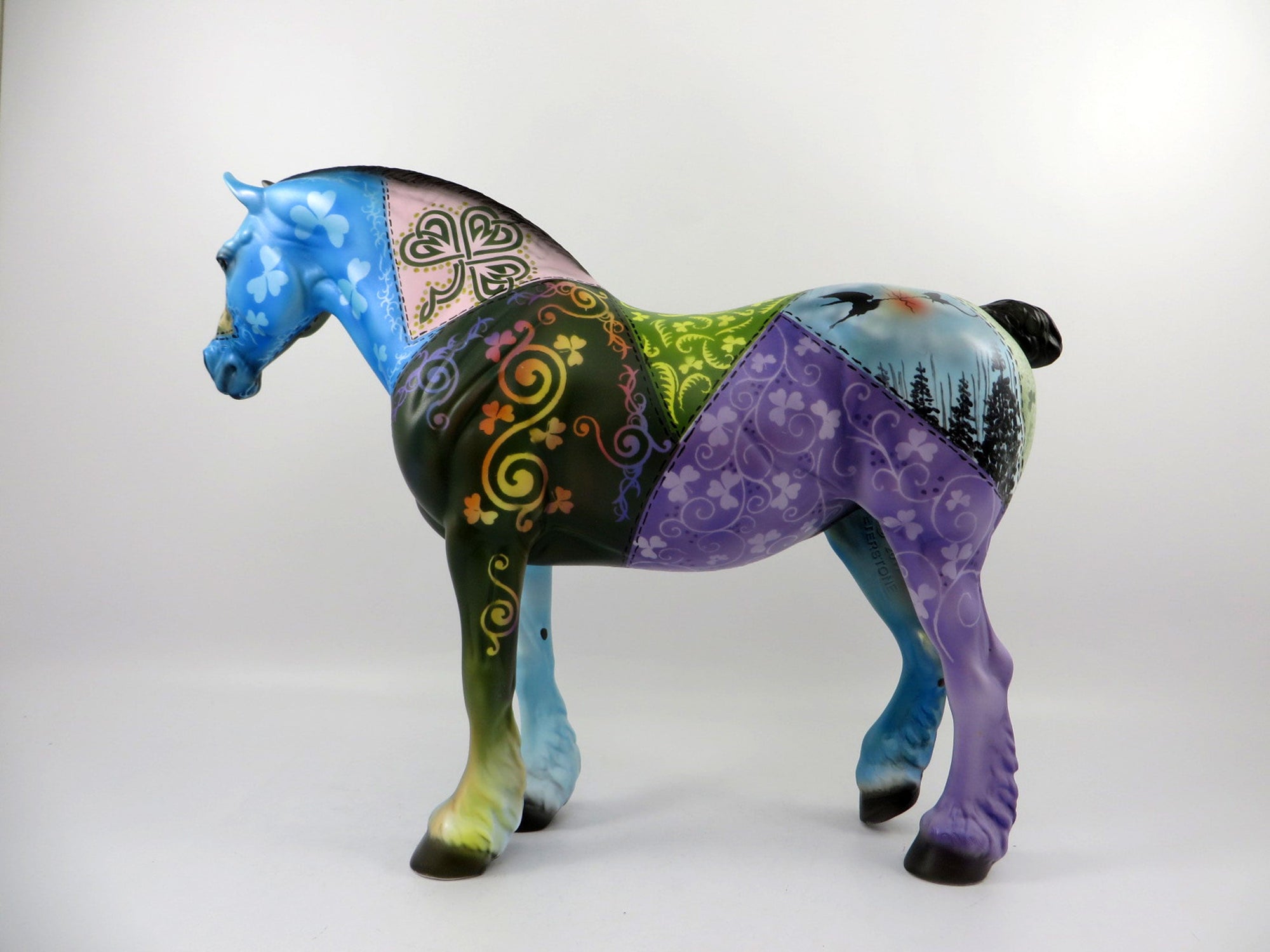 Ireland-OOAK Deco Drafter Painted by Dawn Quick 3/15/21