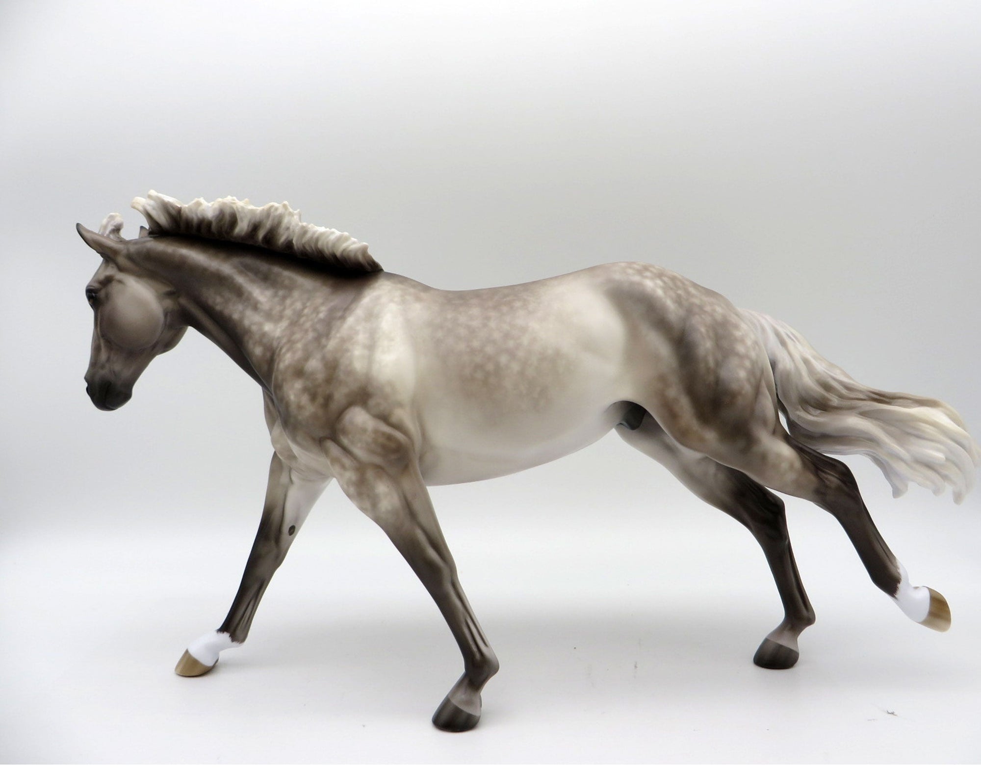 Isley-OOAK Silver Buckskin Remington Painted by Sheryl Leisure 11/29/21