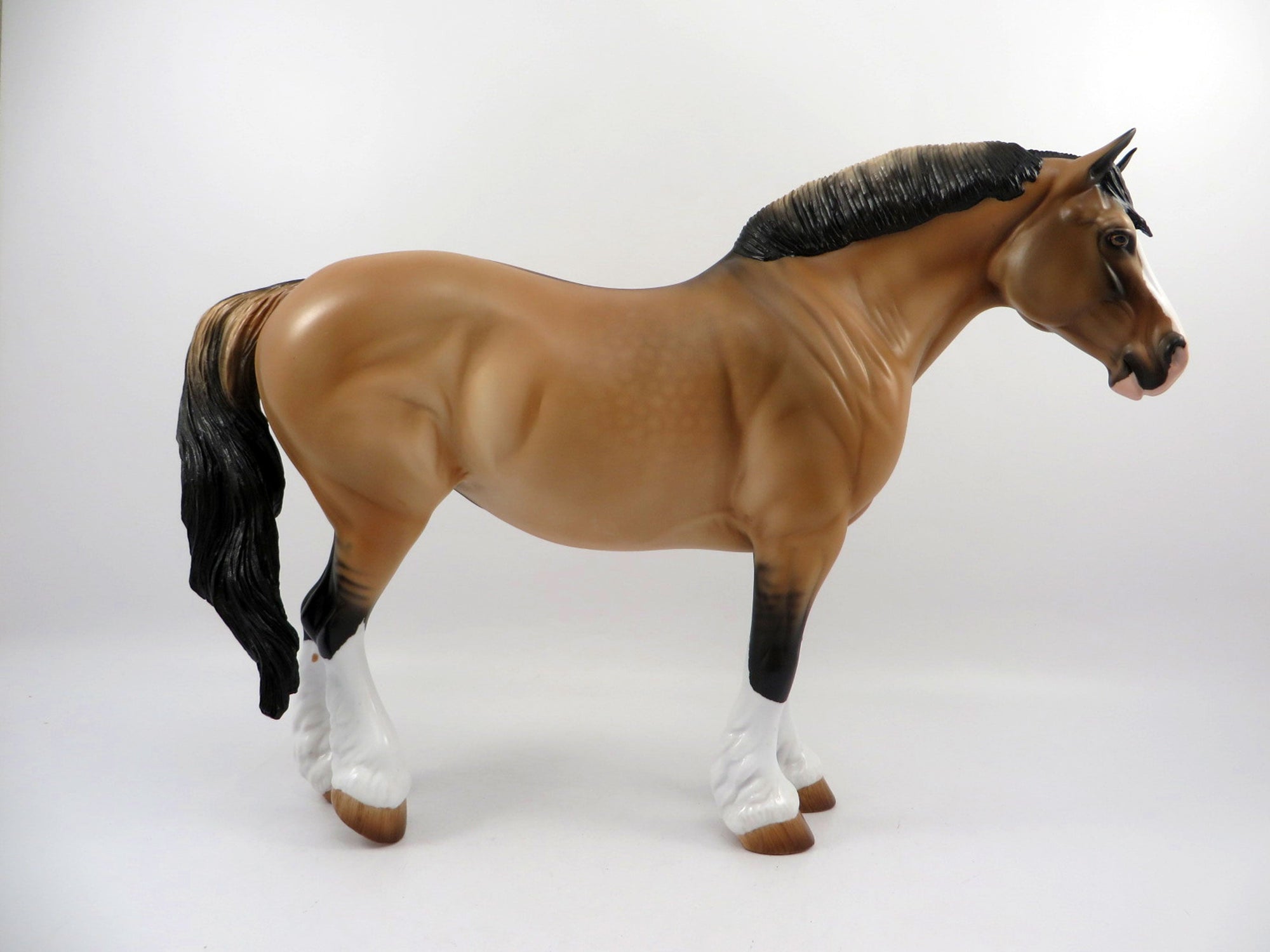 Jackpot-OOAK Buckskin Heavy Draft Mare 3/5/21