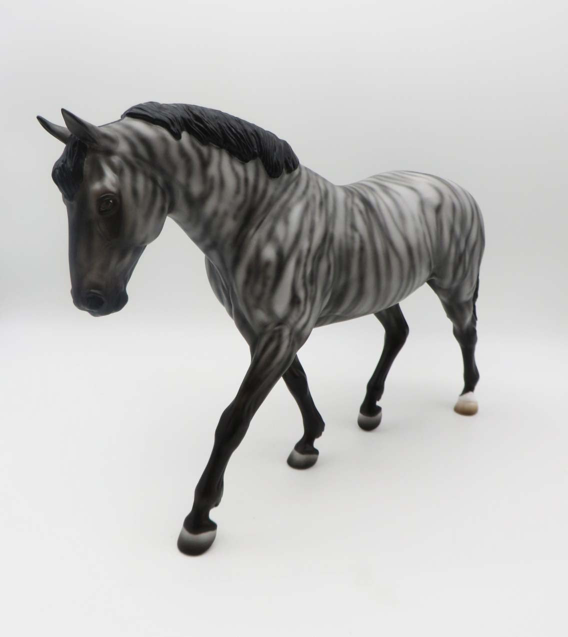 Jungle Cat - OOAK - Grey Brindle Irish Draft By Ashley Palmer - P&C 23