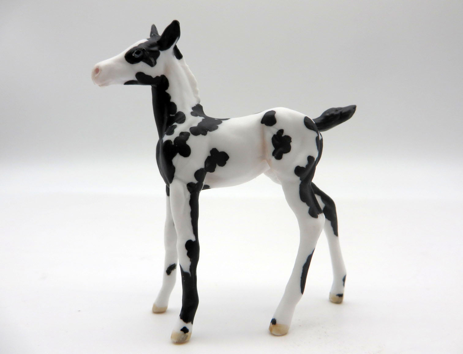 KENAI - OOAK Chip Black Foal LHS 22