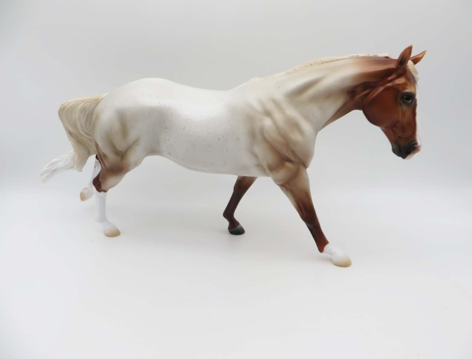 Sample of Kick It Up - Flaxen Strawberry Roan Remington By Ashley Palmer