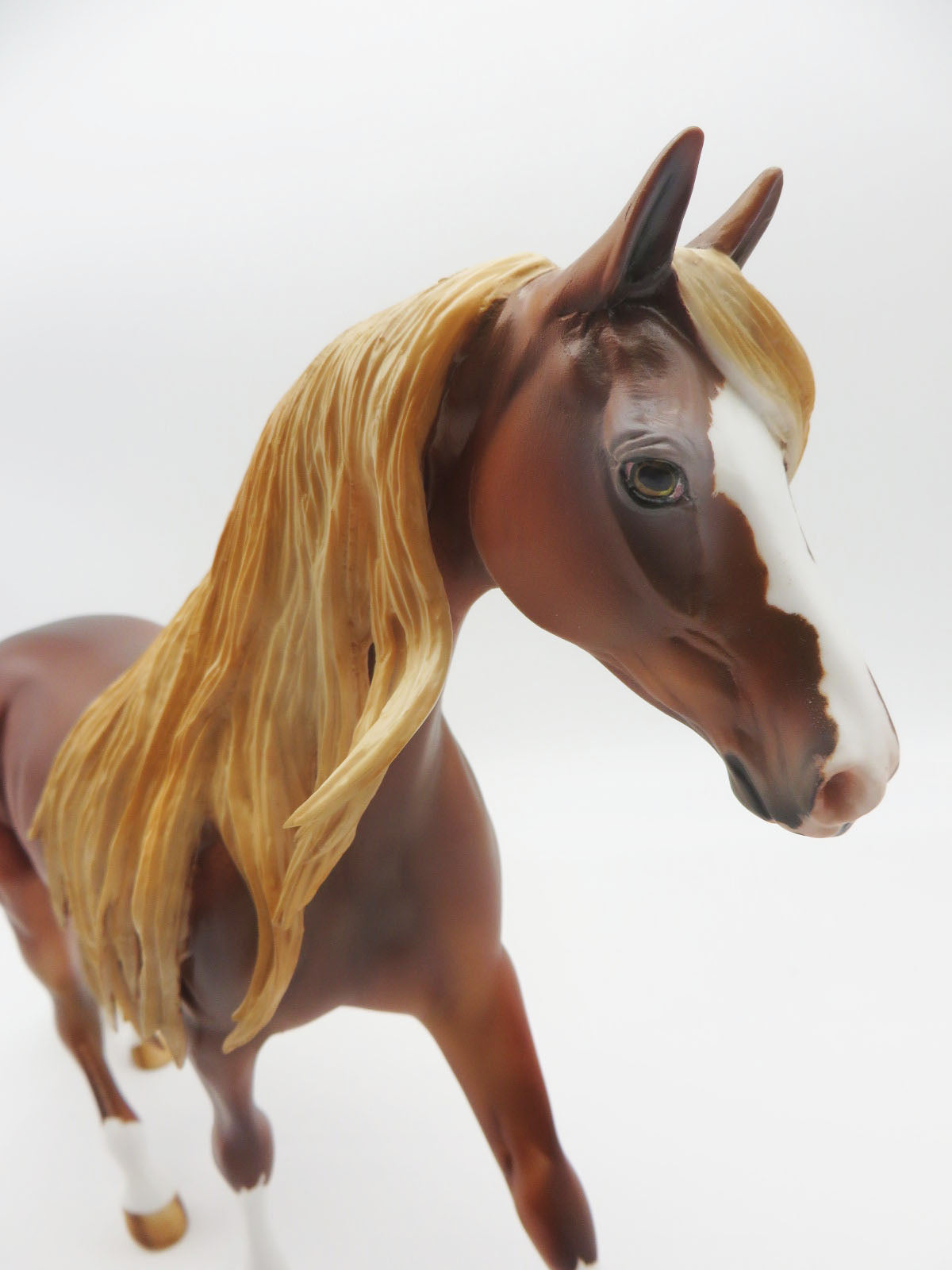 Lovegood - OOAK - BEST OFFER - Custom Chestnut Pony Painted by Julie Keim - MM22