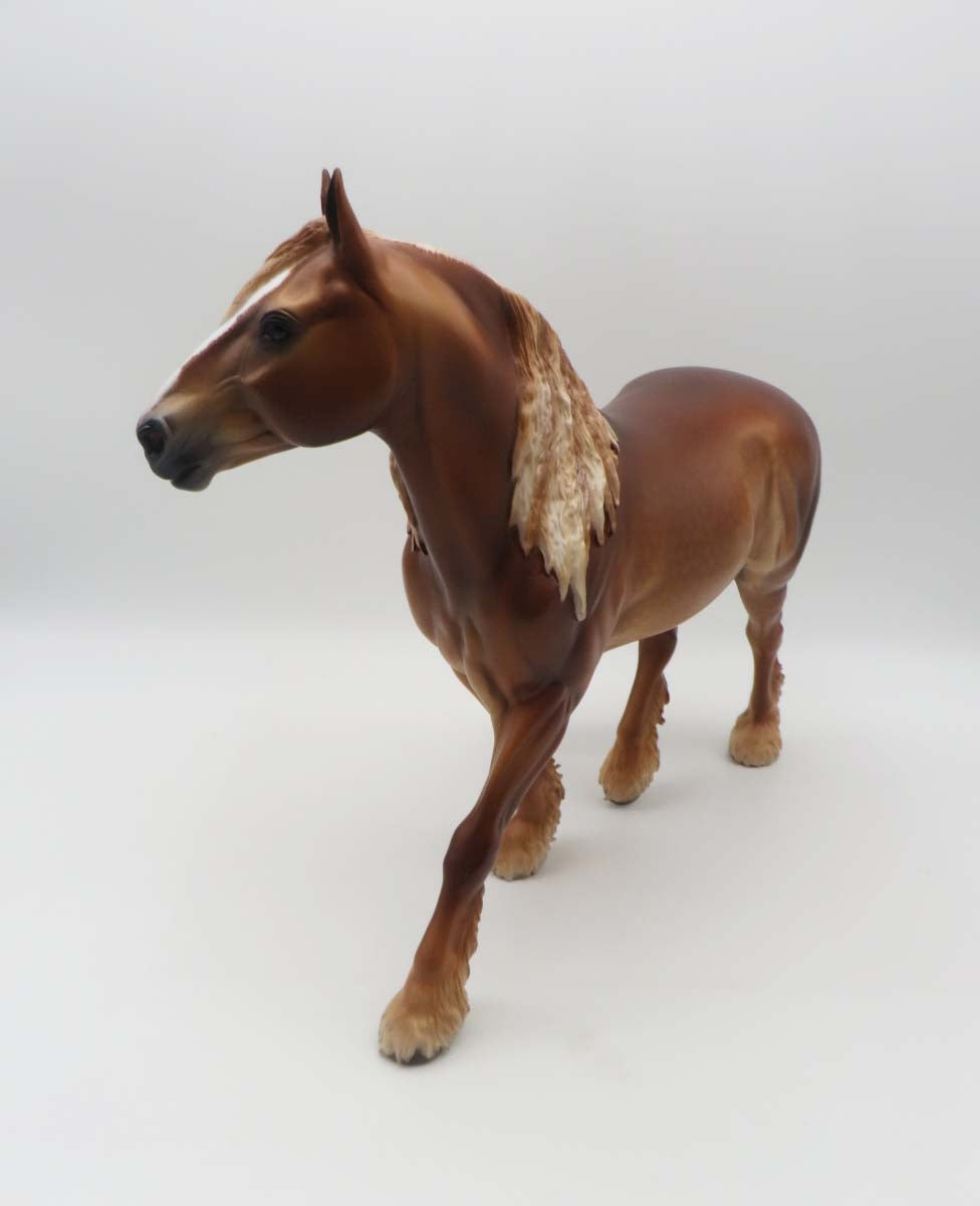 Leopold-Chestnut Irish Draft By Caroline Boydston SHCF23 Best Offer