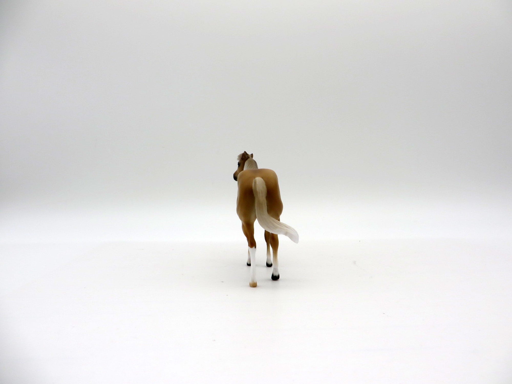 Mini Me Letting Go-Le-15 CM Light Sorrel Stock Horse Chip | Painted By Audrey Dixon EQ 21