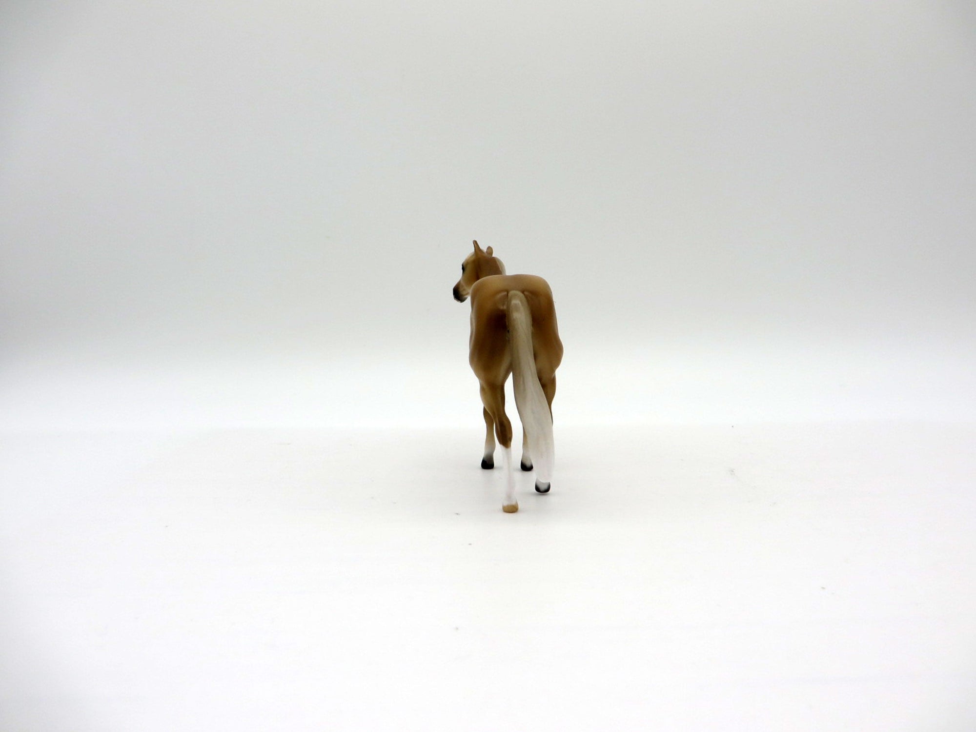 Mini Me Letting Go-Le-5 NC Light Sorrel Stock Horse Chip Painted By Audrey Dixon EQ 21