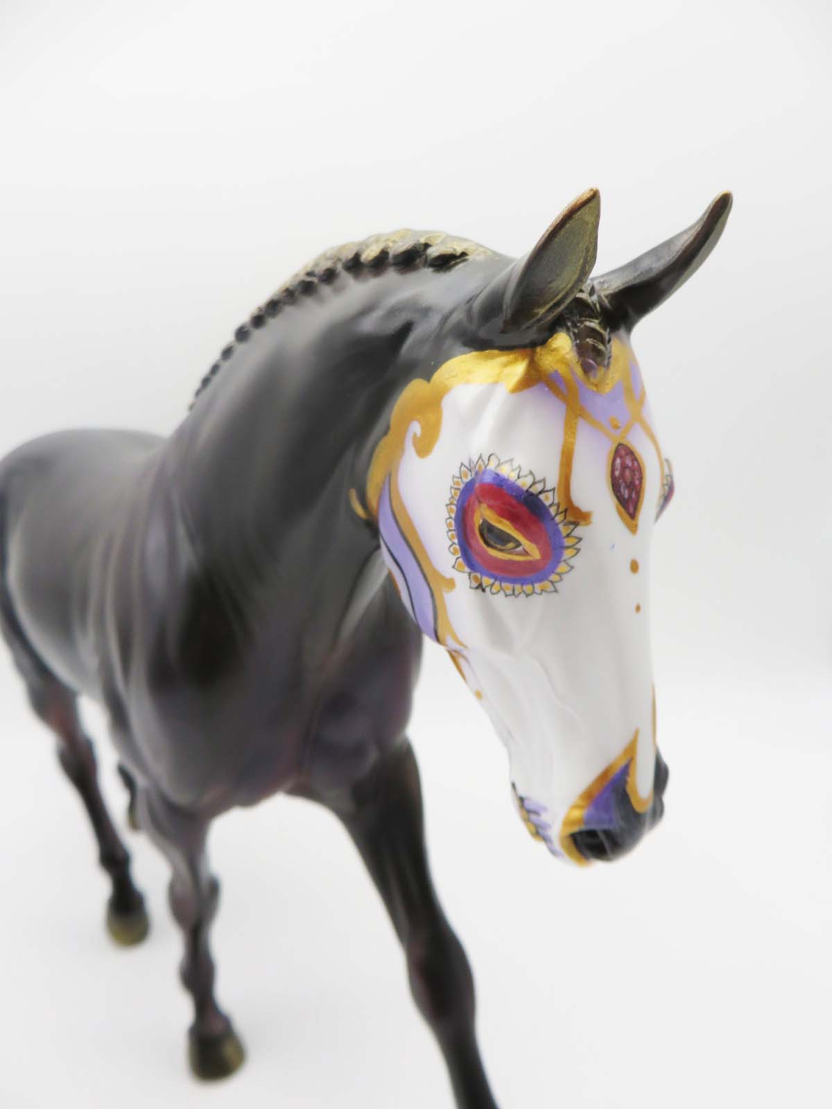 Life of the Mardi - OOAK - Decorator Irish Draught By Jas Fanning - Mardi Gras 2023 - MG23