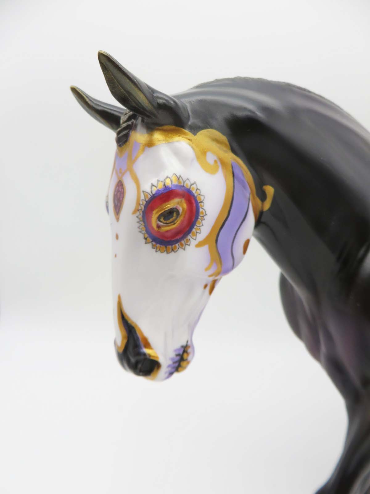 Life of the Mardi - OOAK - Decorator Irish Draught By Jas Fanning - Mardi Gras 2023 - MG23