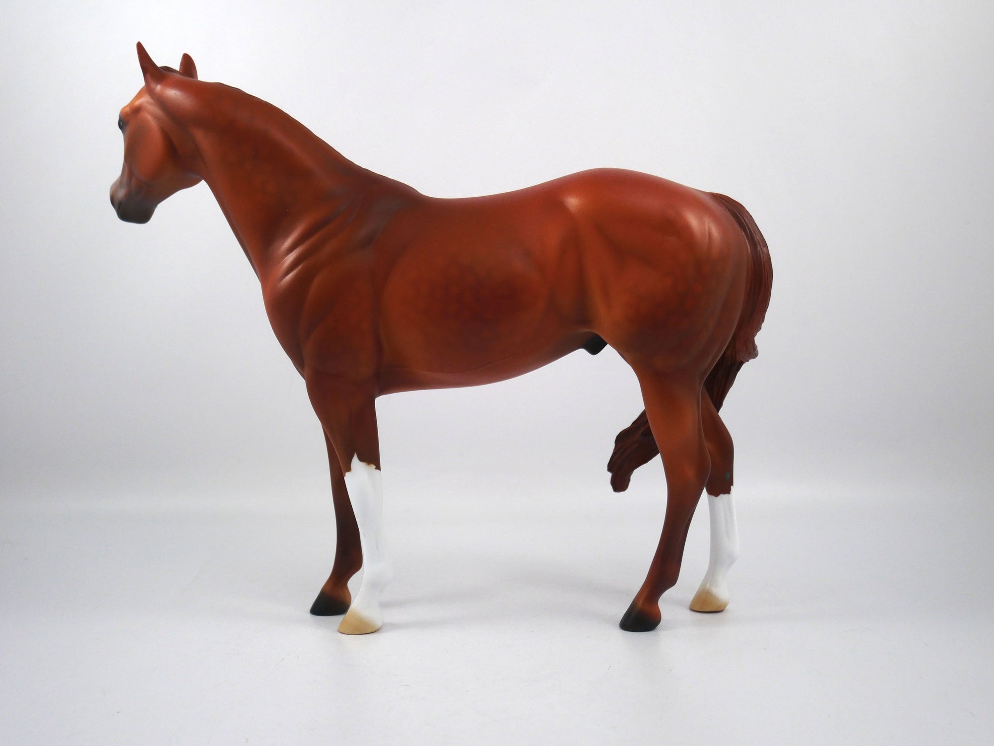 Lion-OOAK Dapple Chestnut Pony By Dawn Quick SB21