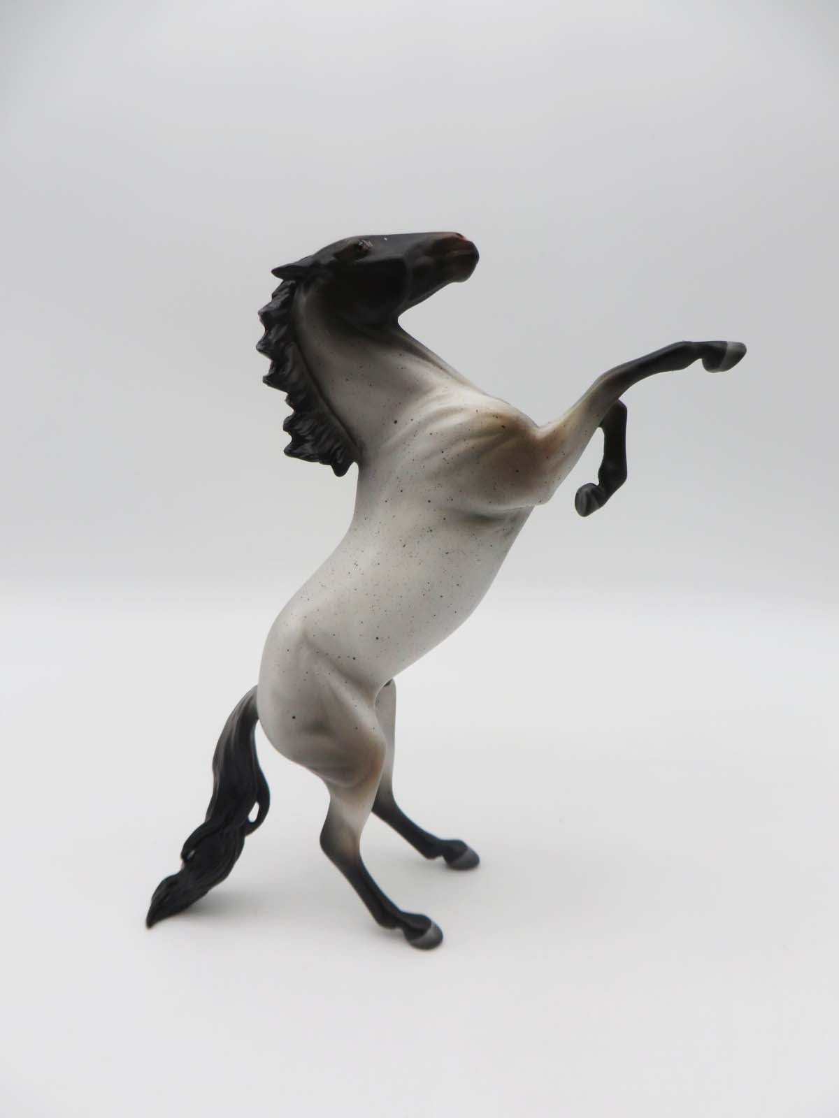 LOYALTY RELEASE Little Blue Thunder LE-24 Loyalty Club 22/23 Blue Roan Rearing Pebble By Jess Hamill - 04/24/23