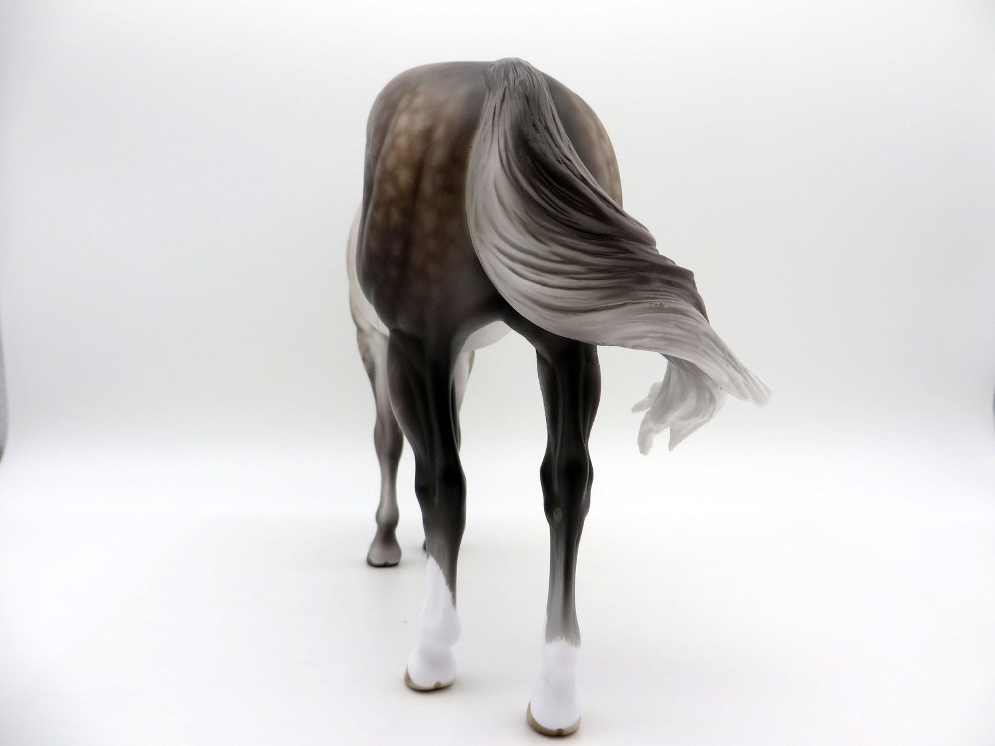 Love Letters-OOAK Star Dapple Grey ISH Painted by Sheryl Leisure 8/1/21