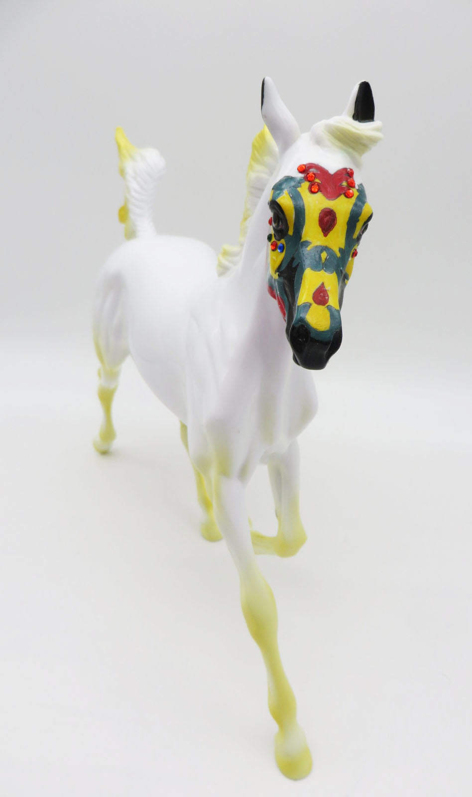 Mariachi - OOAK Sugar Skull Yearling Horse By Dawn Quick