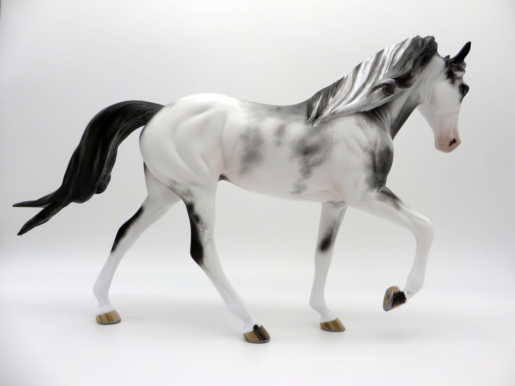 Maynard-OOAK Black Sabino Tennessee Walker By Sheryl Leisure 3/29/21