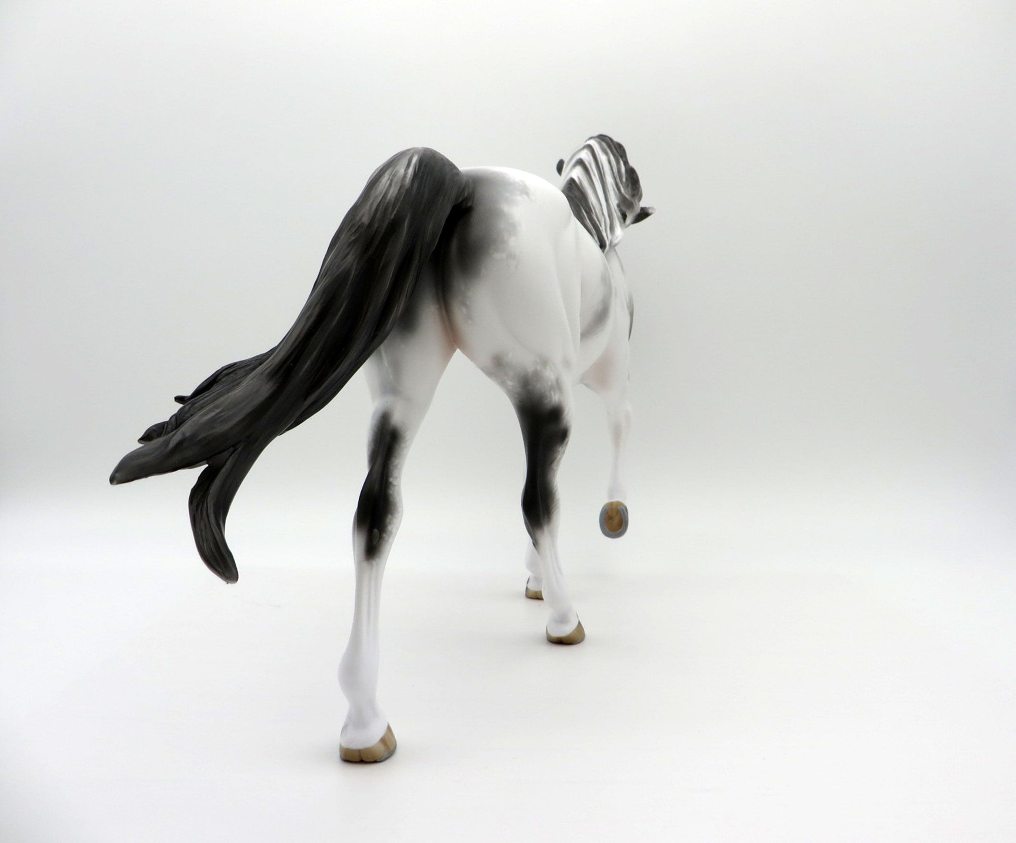 Maynard-OOAK Black Sabino Tennessee Walker By Sheryl Leisure 3/29/21