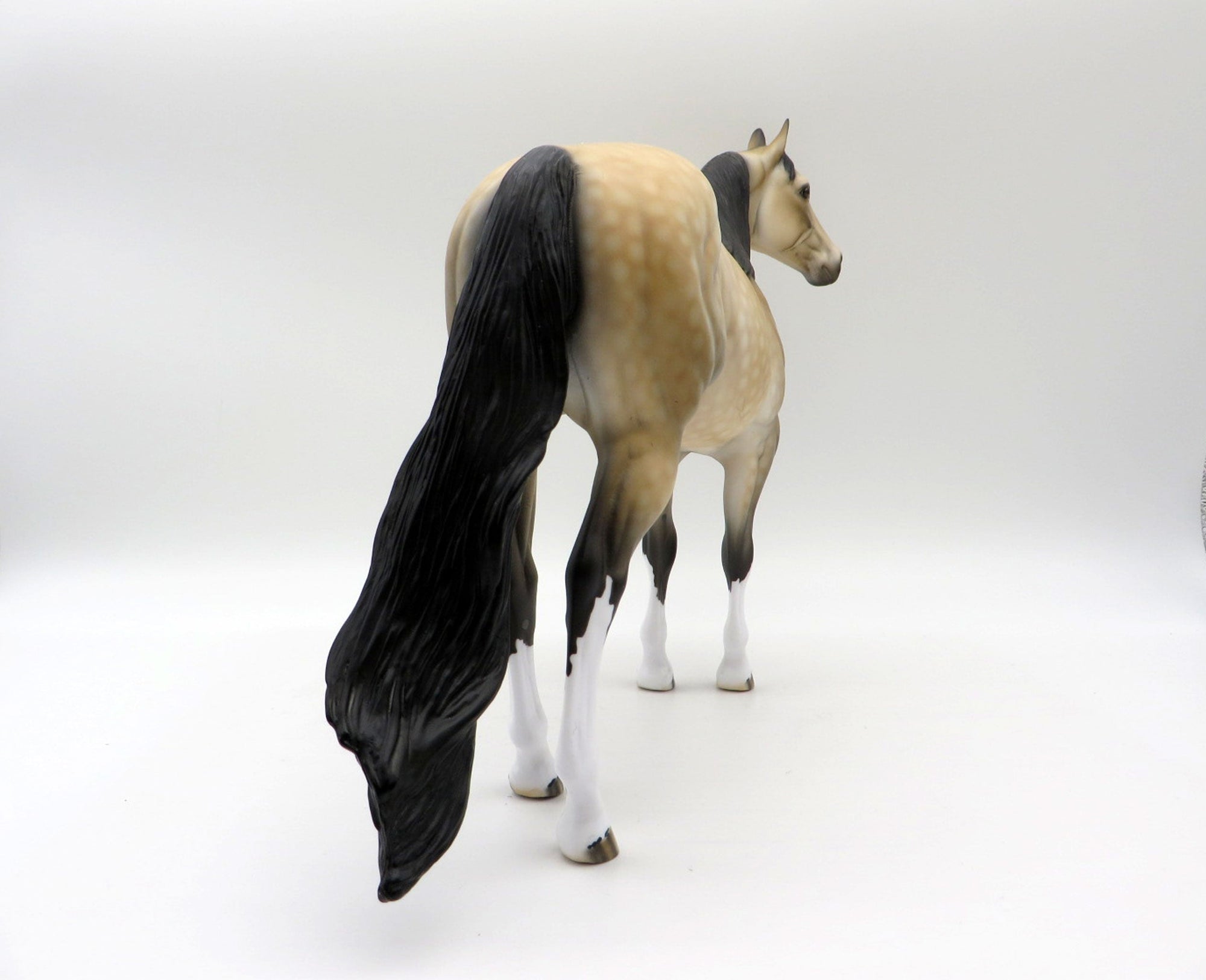 Medicine Wheel-OOAK Dapple Buckskin Painted By Dawn Quick 5/28/21