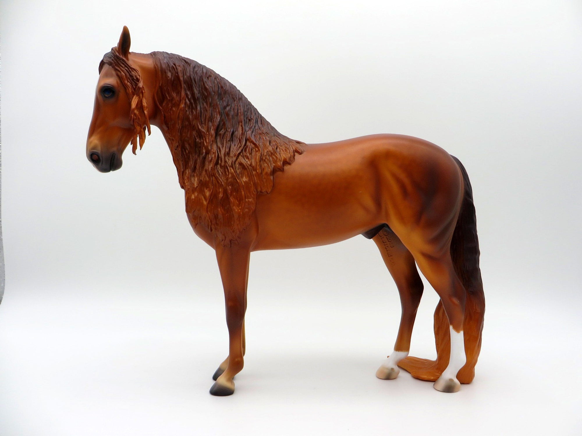 MeKong-OOAK Chestnut Andalusian By Caroline Boydston 4/5/21