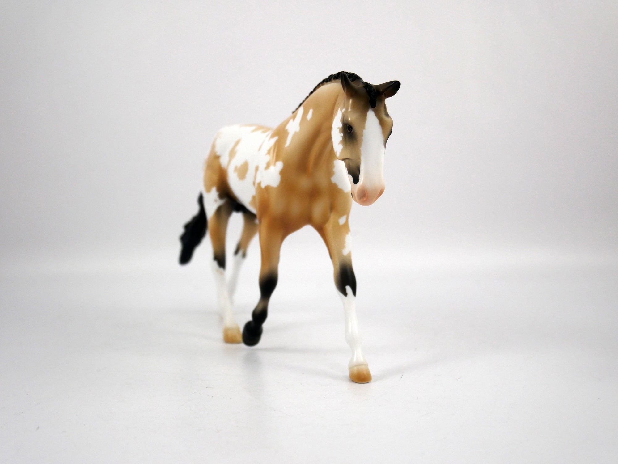 Mel-OOAK Buckskin Warmblood Paint by Ellen 1/29/21