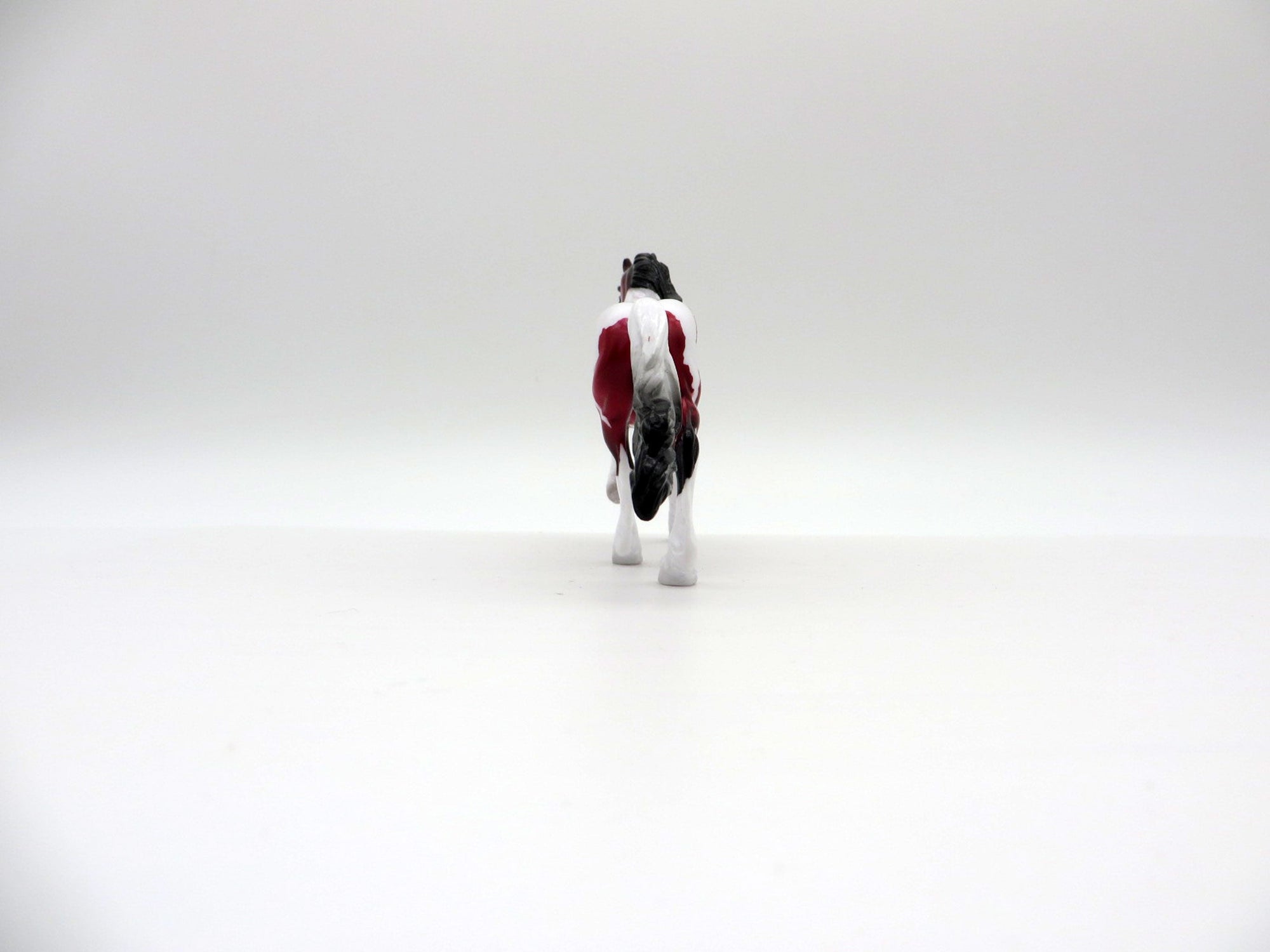 Mena-OOAK Fresian Chip Precious Stone Painted By Ellen Robbins EQ 2021