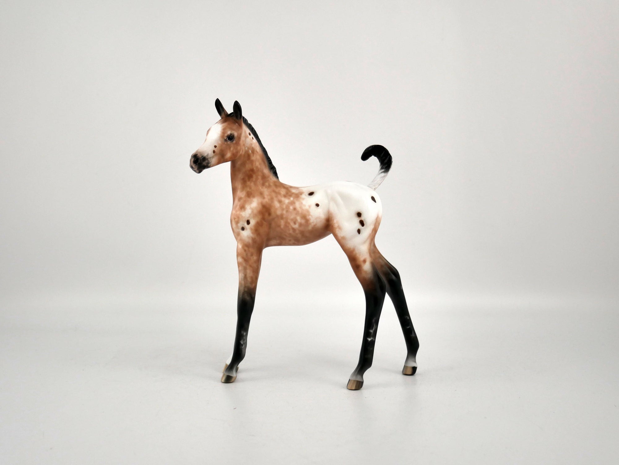 Merry-OOAK Bay Appaloosa Foal By Sheryl Leisure 12/15/20