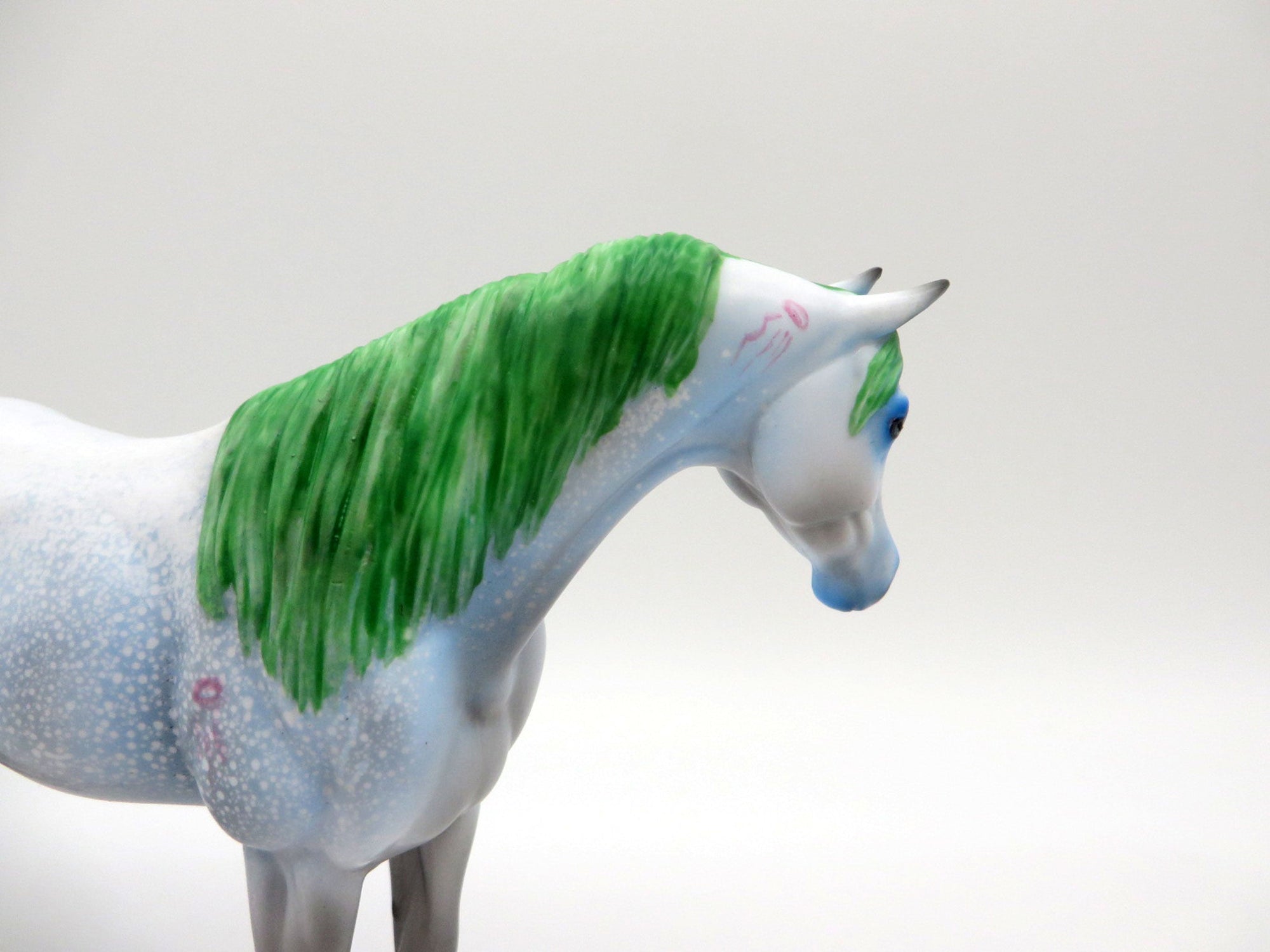 Moon Jelly-OOAK Pebbles Arabian Decorator Painted by Ellen Robbins 7/16/21