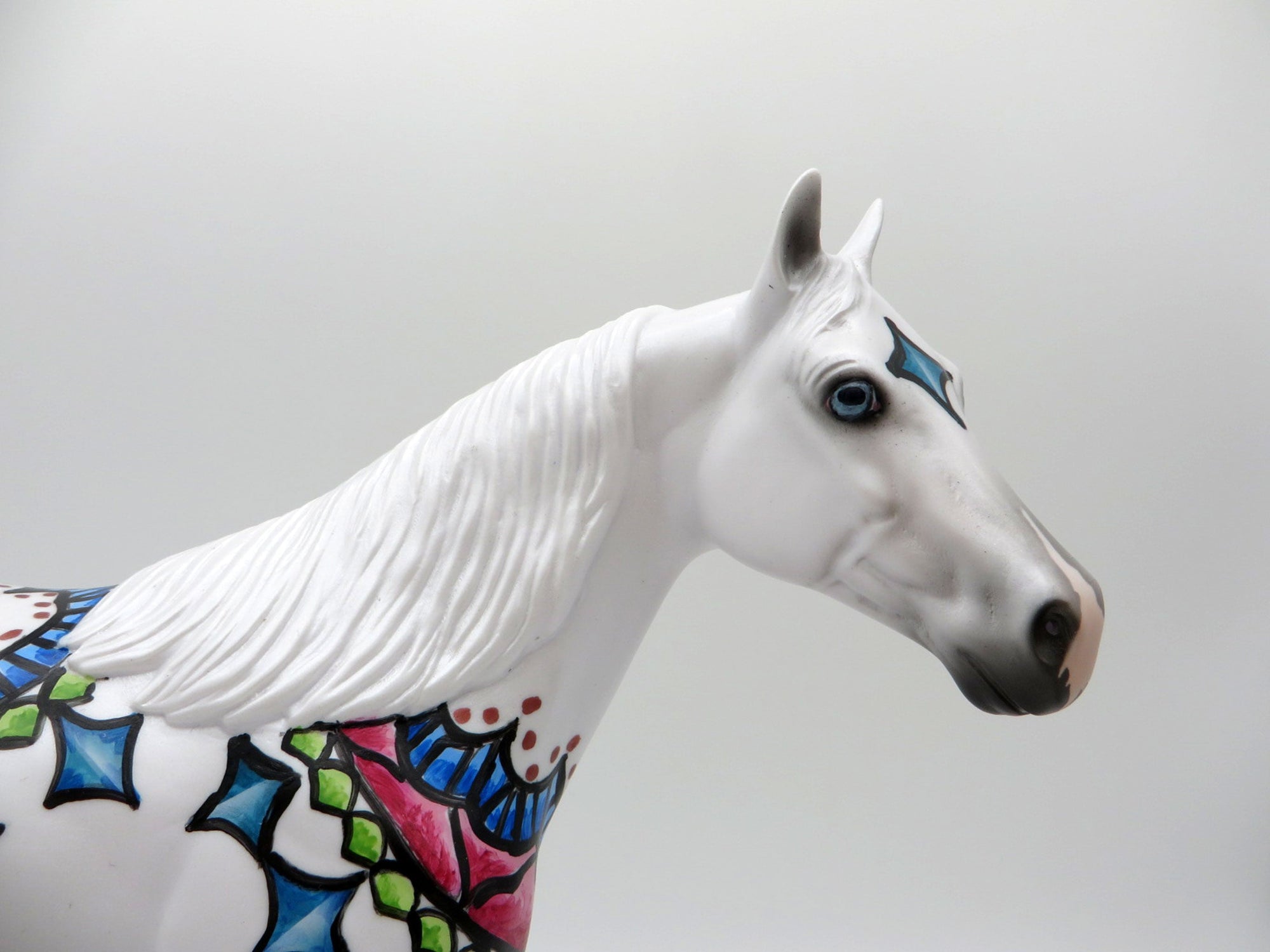 Moon-OOAK Deco ISH Painted By Dawn Quick 6/25/21