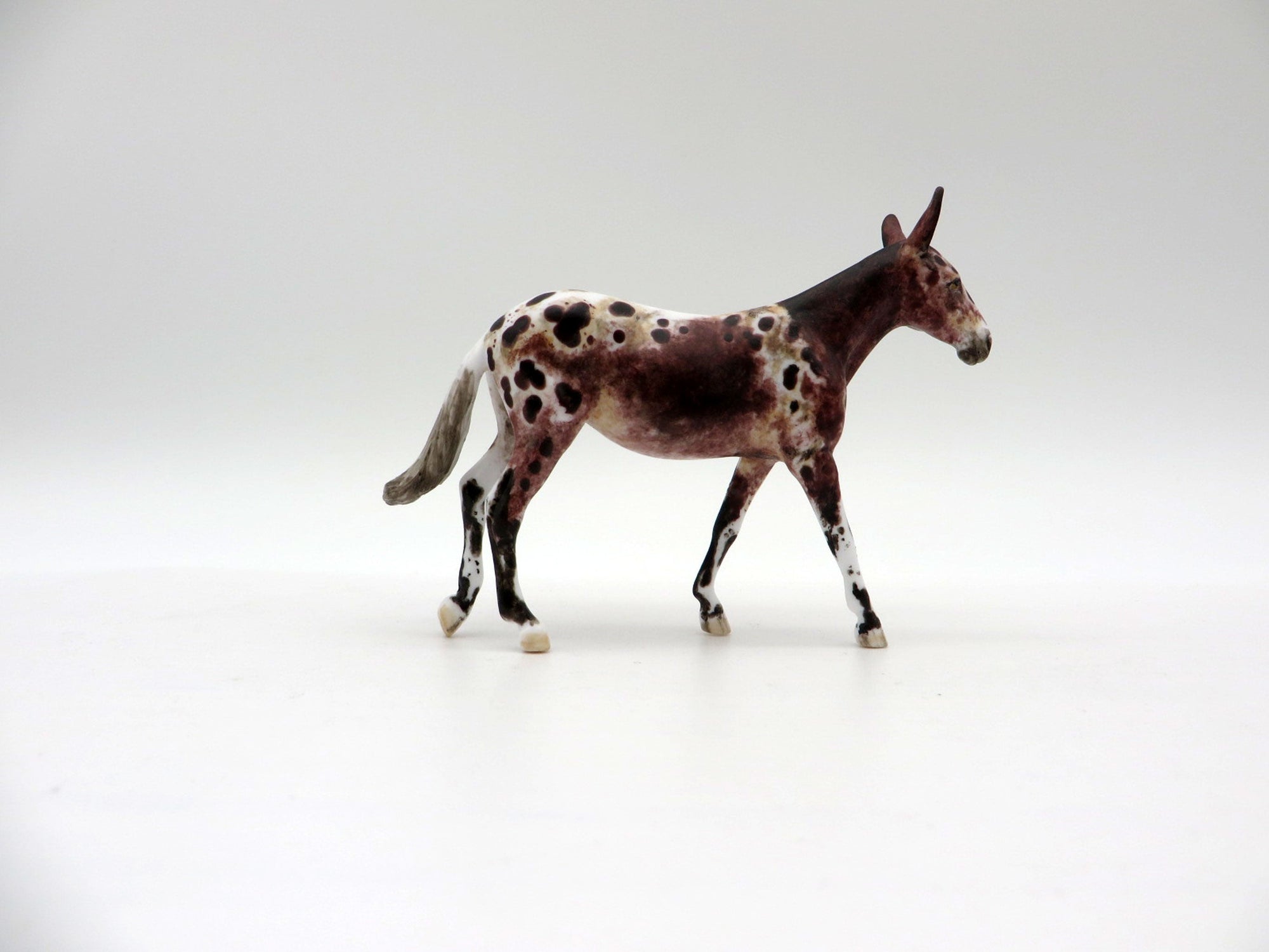 Mud Puddle-OOAK Loud Appaloosa Mule Chip SHCF 2021
