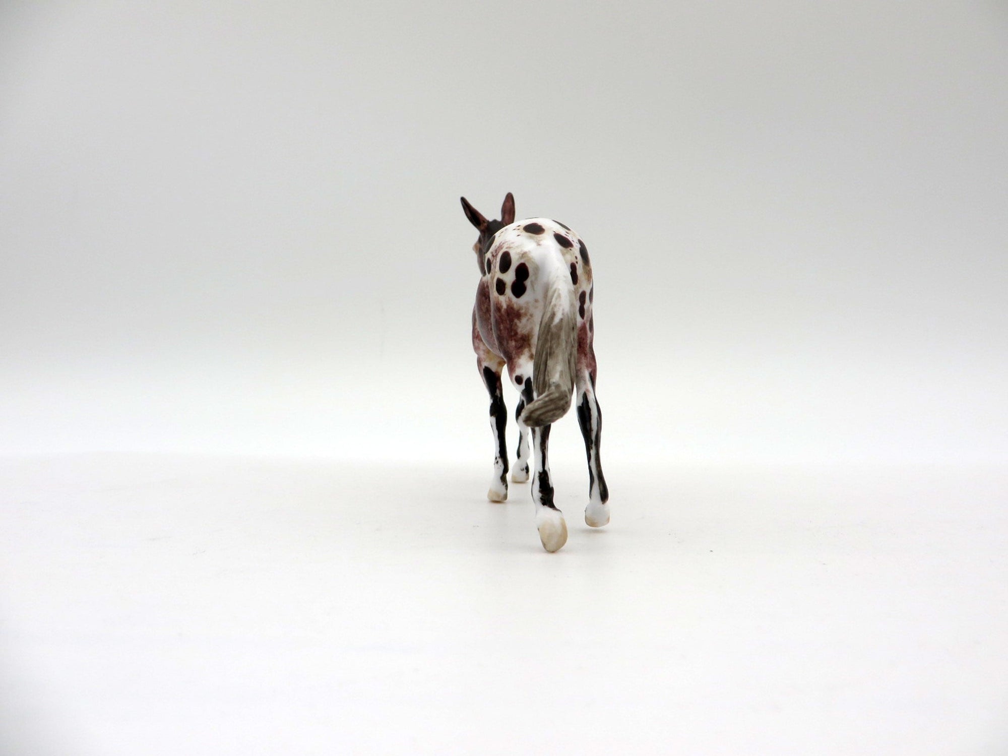 Mud Puddle-OOAK Loud Appaloosa Mule Chip SHCF 2021