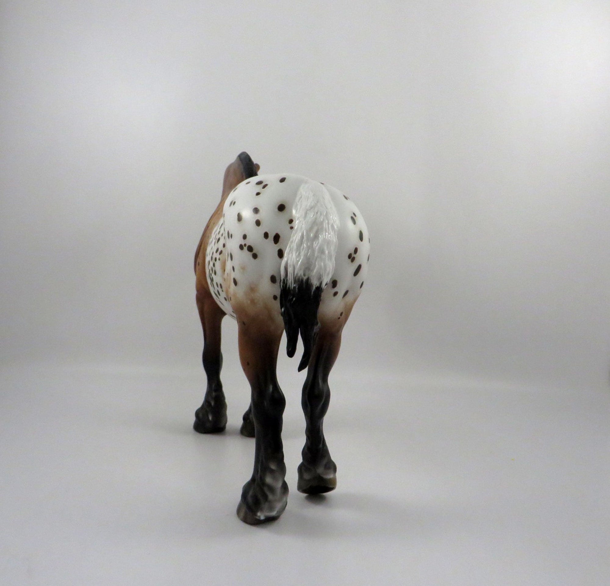 Mystify-OOAK Bay Appaloosa Mare Painted By Sheryl Leisure 2/25/21