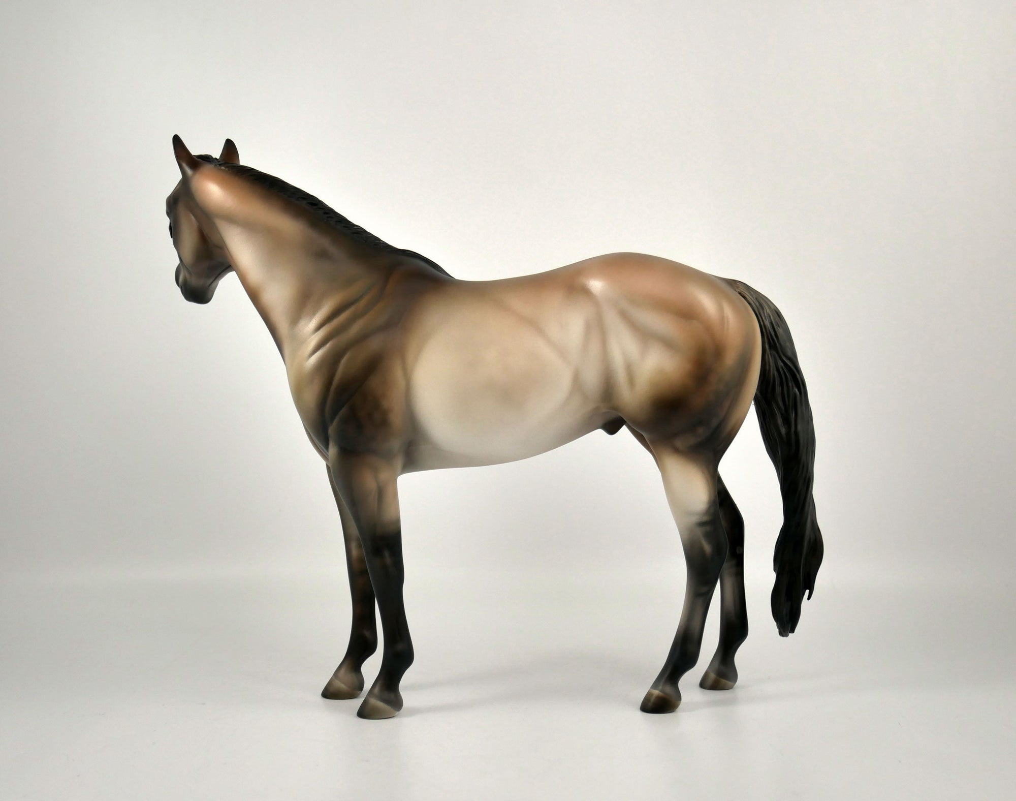 Naughty Buckskin ISH Painted By Julie Keim 12/30/20