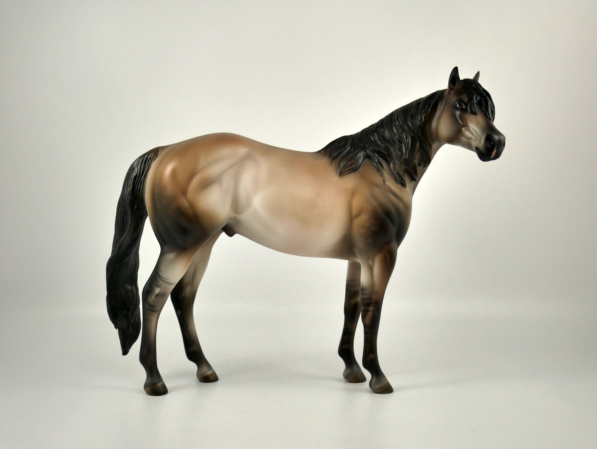 Naughty Buckskin ISH Painted By Julie Keim 12/30/20