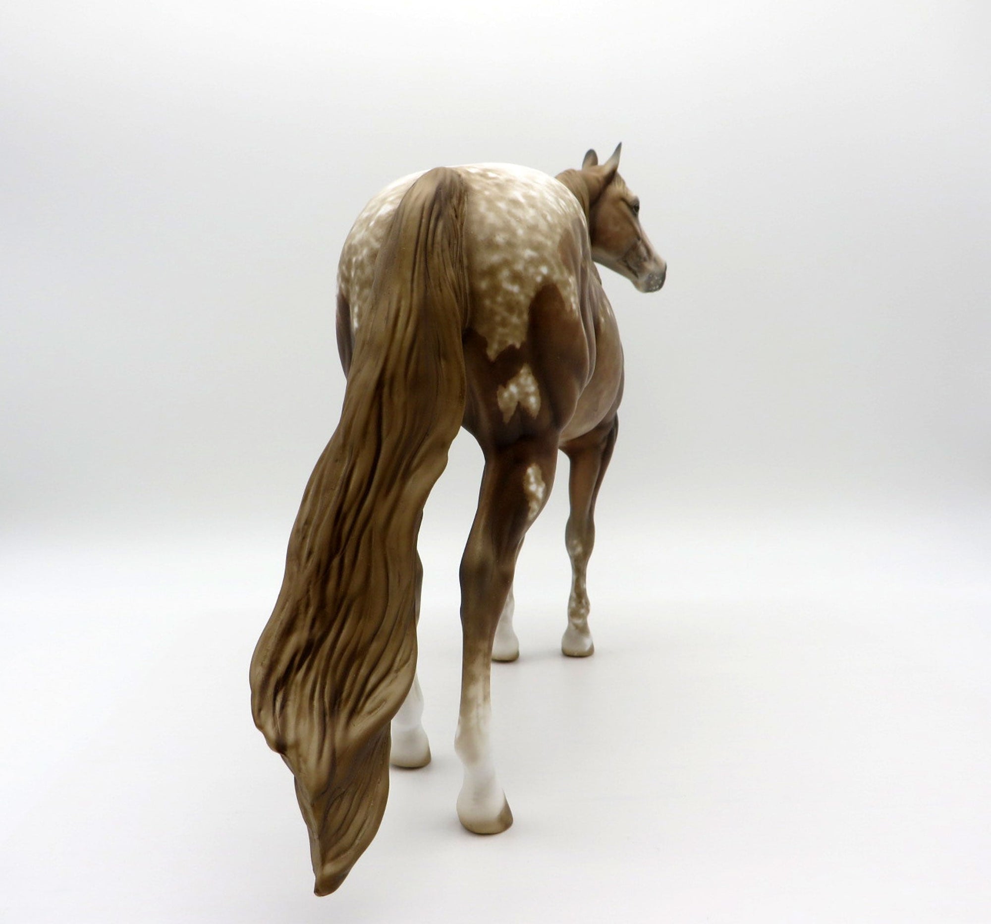 Nevada Gold-OOAK Palomino Appaloosa ISH Equilocity 2021 Painted by Al