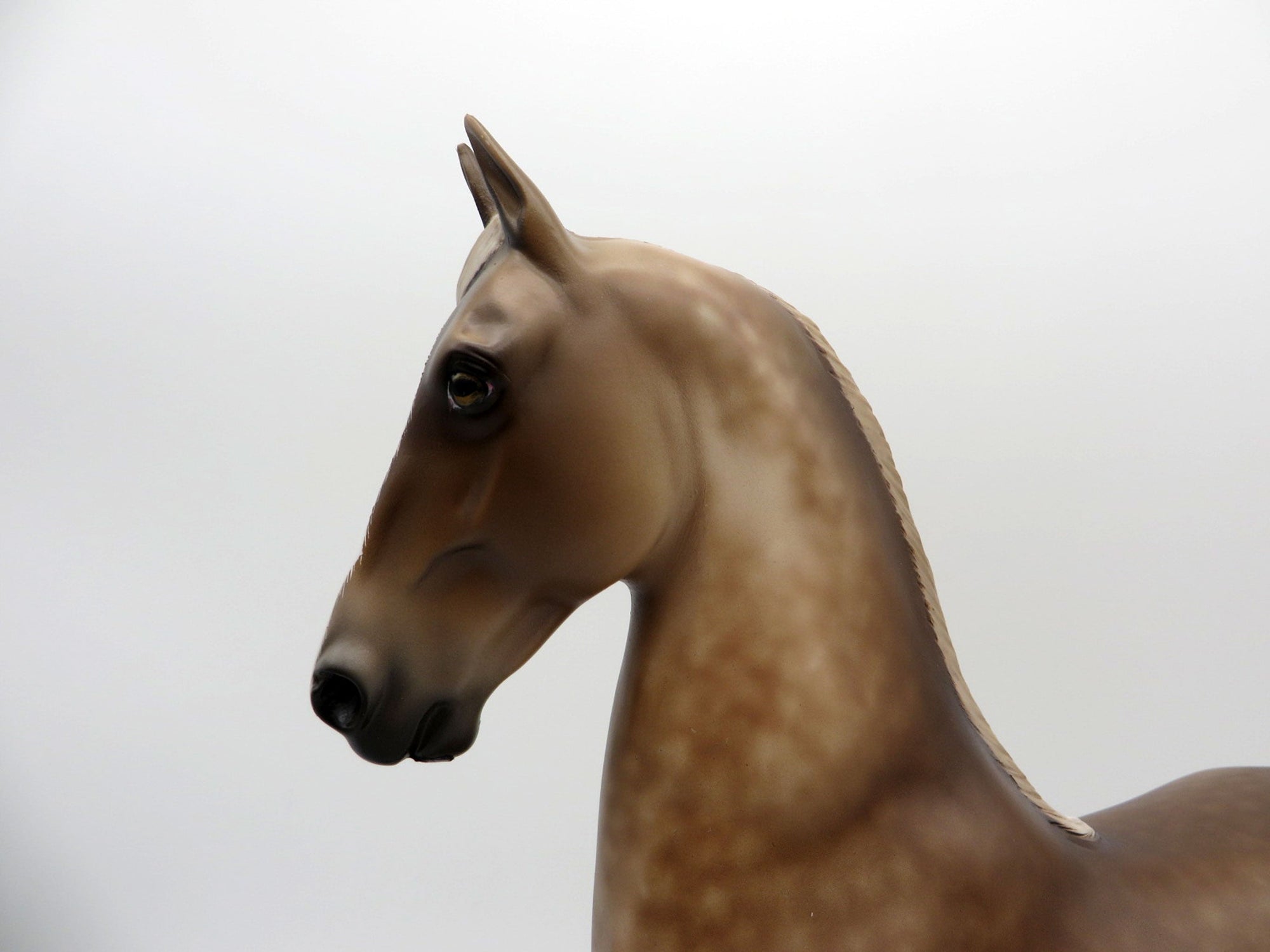 Odd's and Ends-OOAK Silver Dapple Saddlebred Painted by Sheryl Leisure 7/26/21