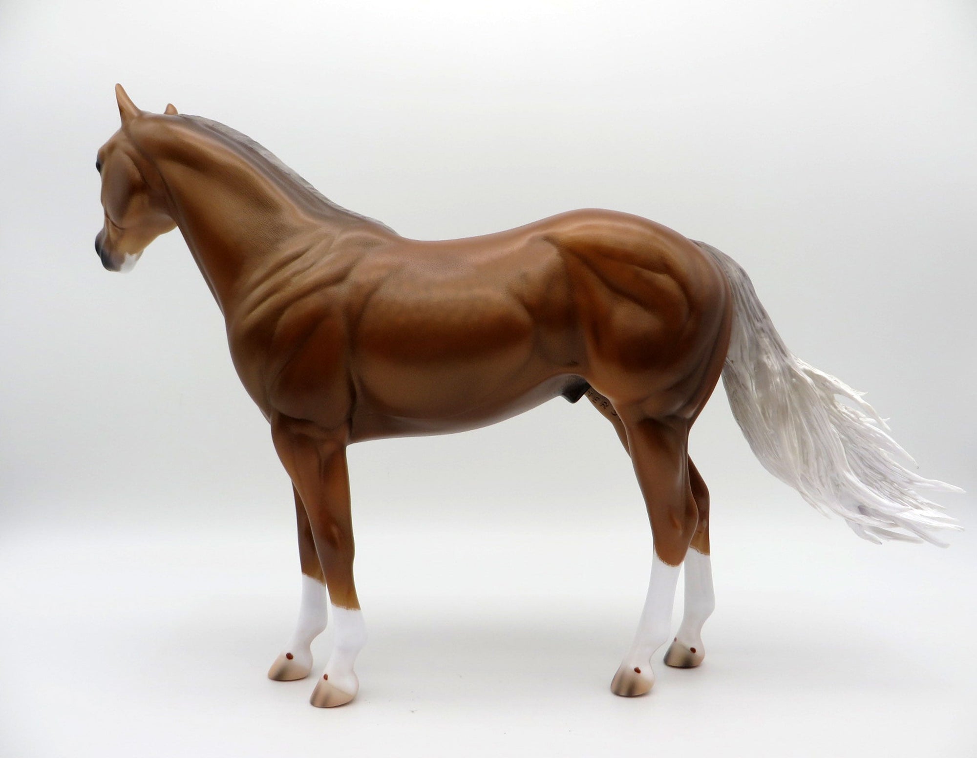 Odin-OOAK Dapple Palomino ISH Painted By Caroline Boydston 7/12/21