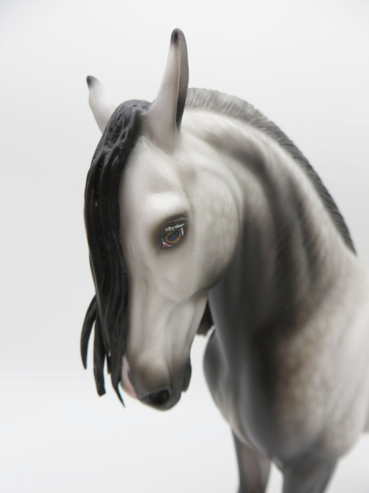 ONLY AN ILLUSION - OOAK - Dappled Grey Andalusian by Sheryl Leisure - Best Offers 2/6/23