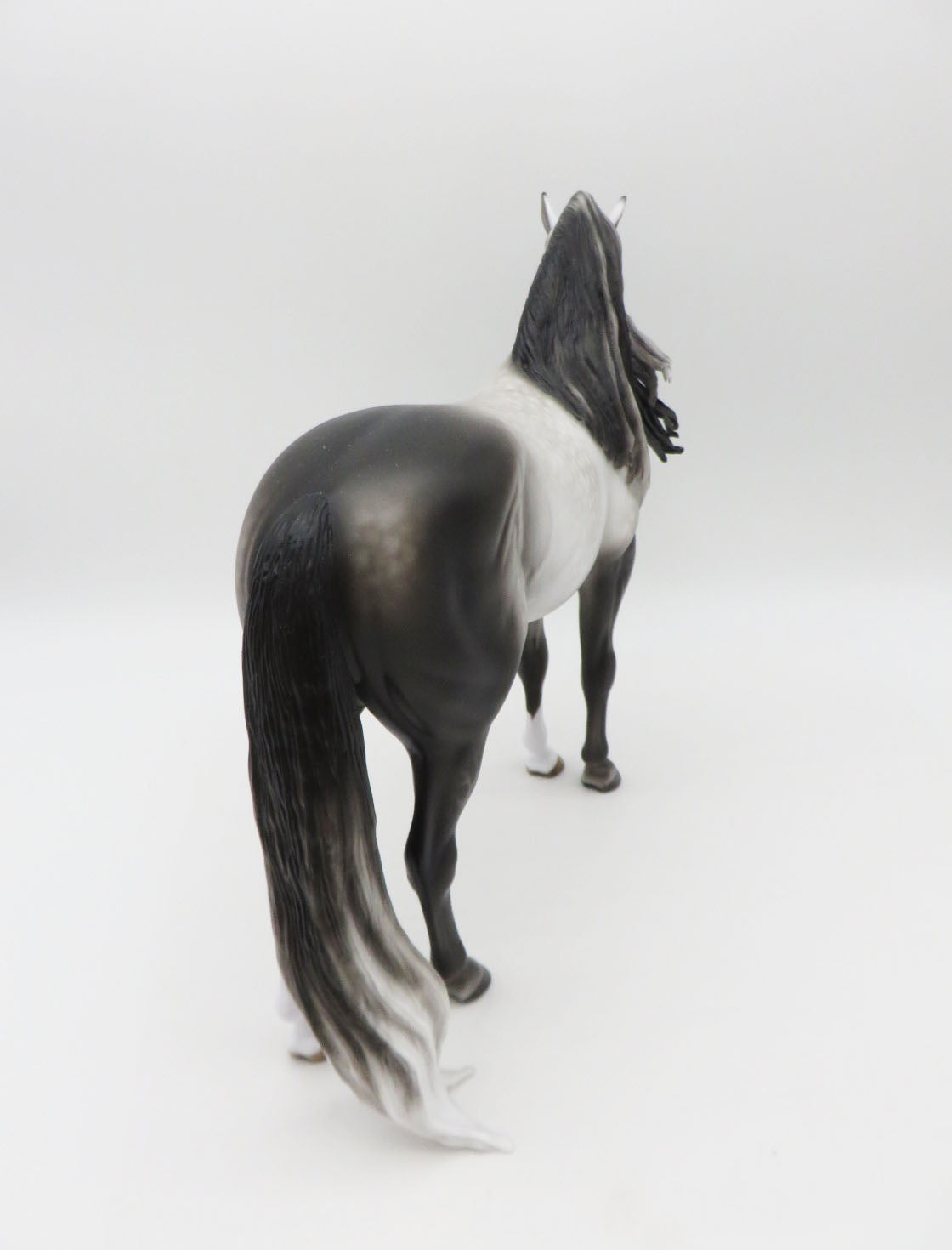 ONLY AN ILLUSION - OOAK - Dappled Grey Andalusian by Sheryl Leisure - Best Offers 2/6/23