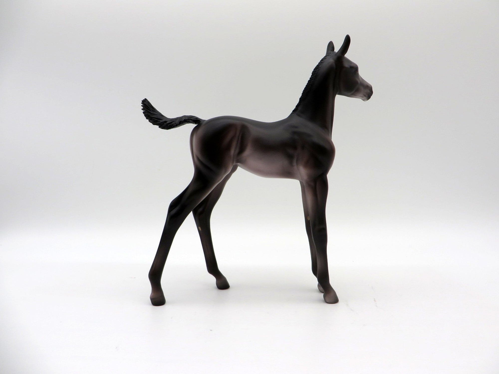 Orinda-OOAK Baby Bay Foal Painted by Caroline Boydston 10/18/21