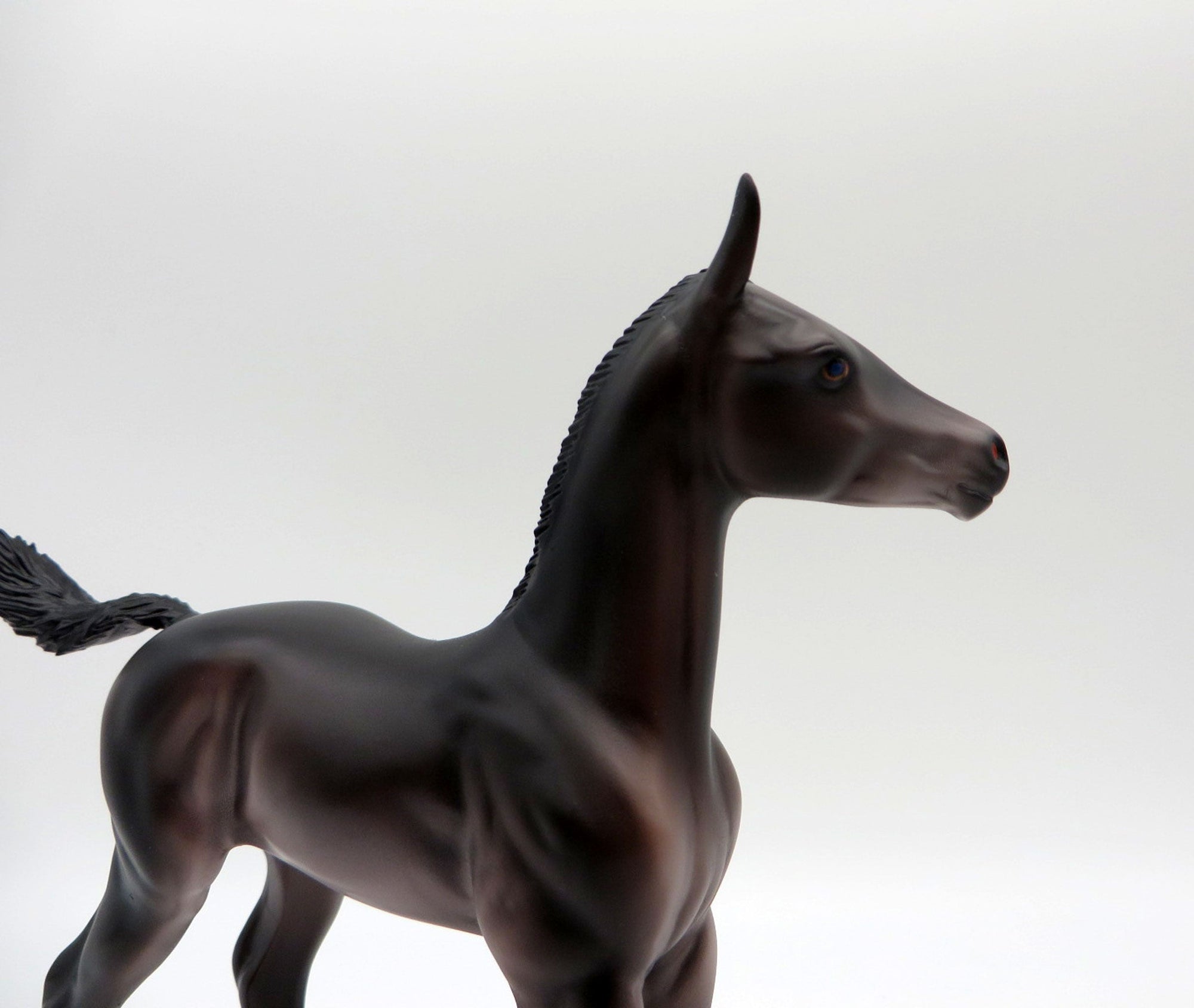 Orinda-OOAK Baby Bay Foal Painted by Caroline Boydston 10/18/21