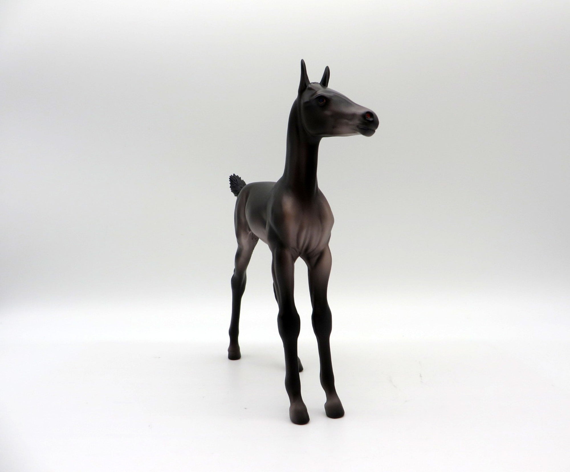 Orinda-OOAK Baby Bay Foal Painted by Caroline Boydston 10/18/21