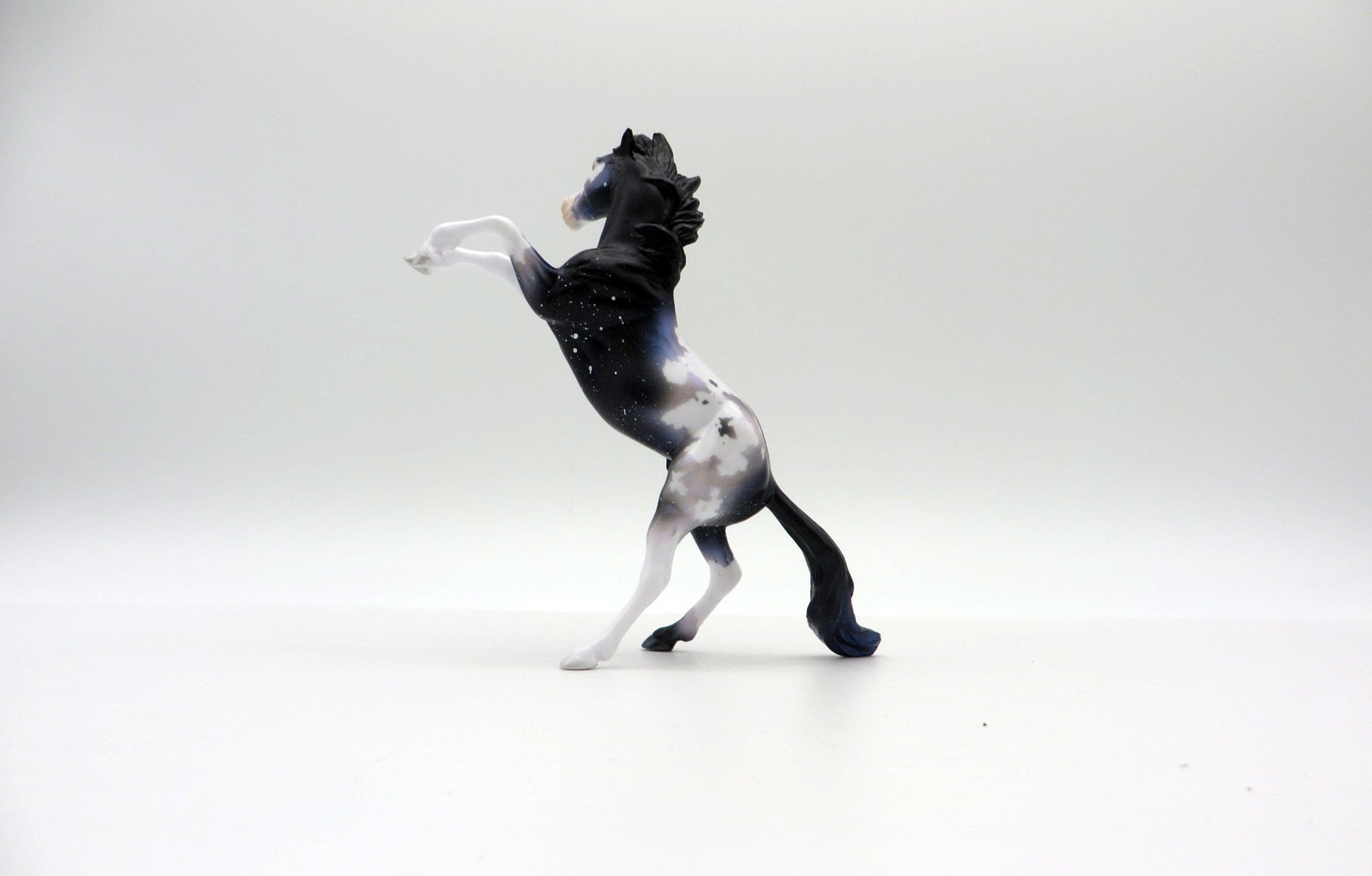 Orion-OOAK Rearing Chip Deco Painted By Ellen Robbins 6/23/21