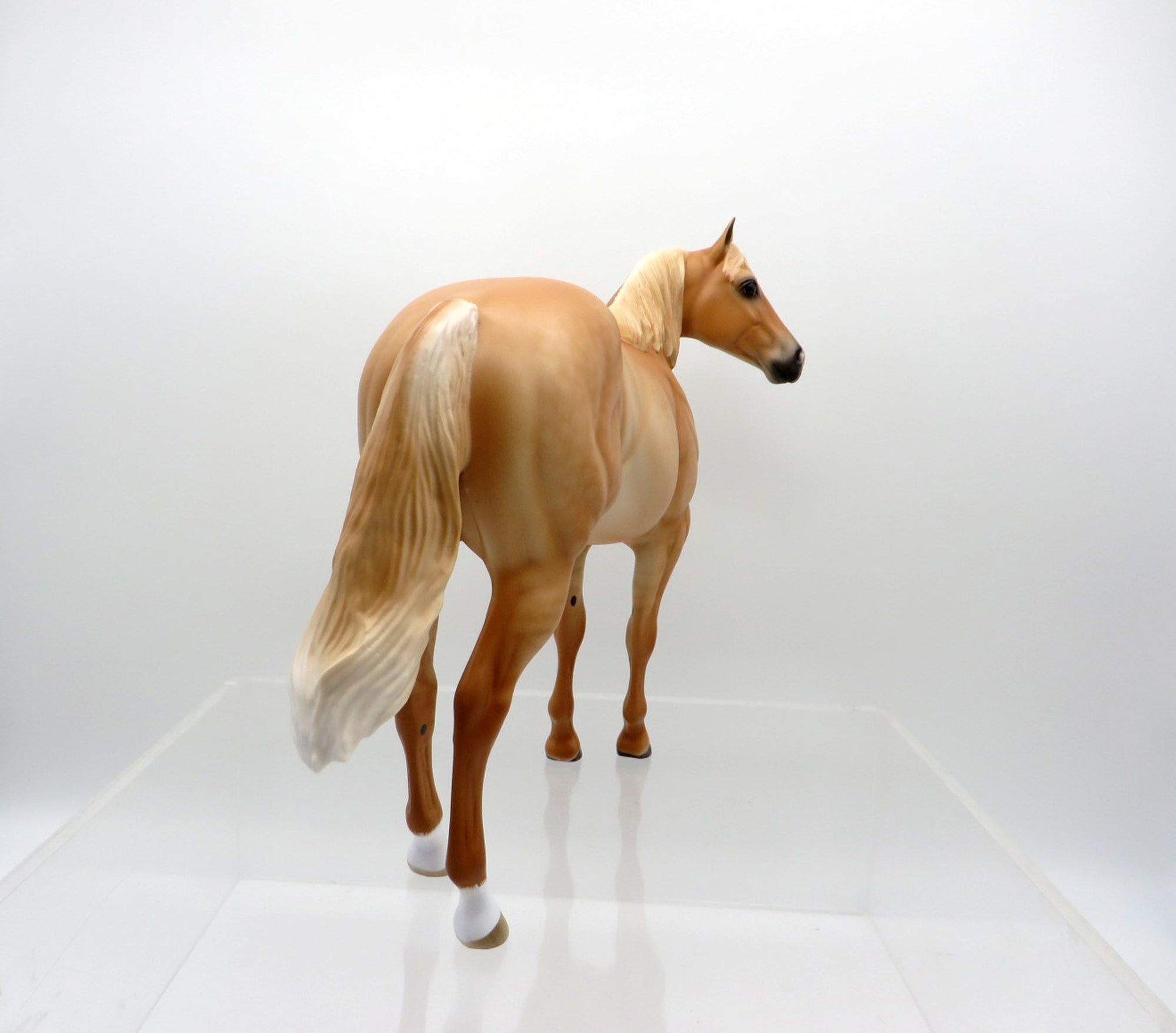 Osric-OOAK Apricot Dun ISH Painted by Sheryl Leisure 3/15/21