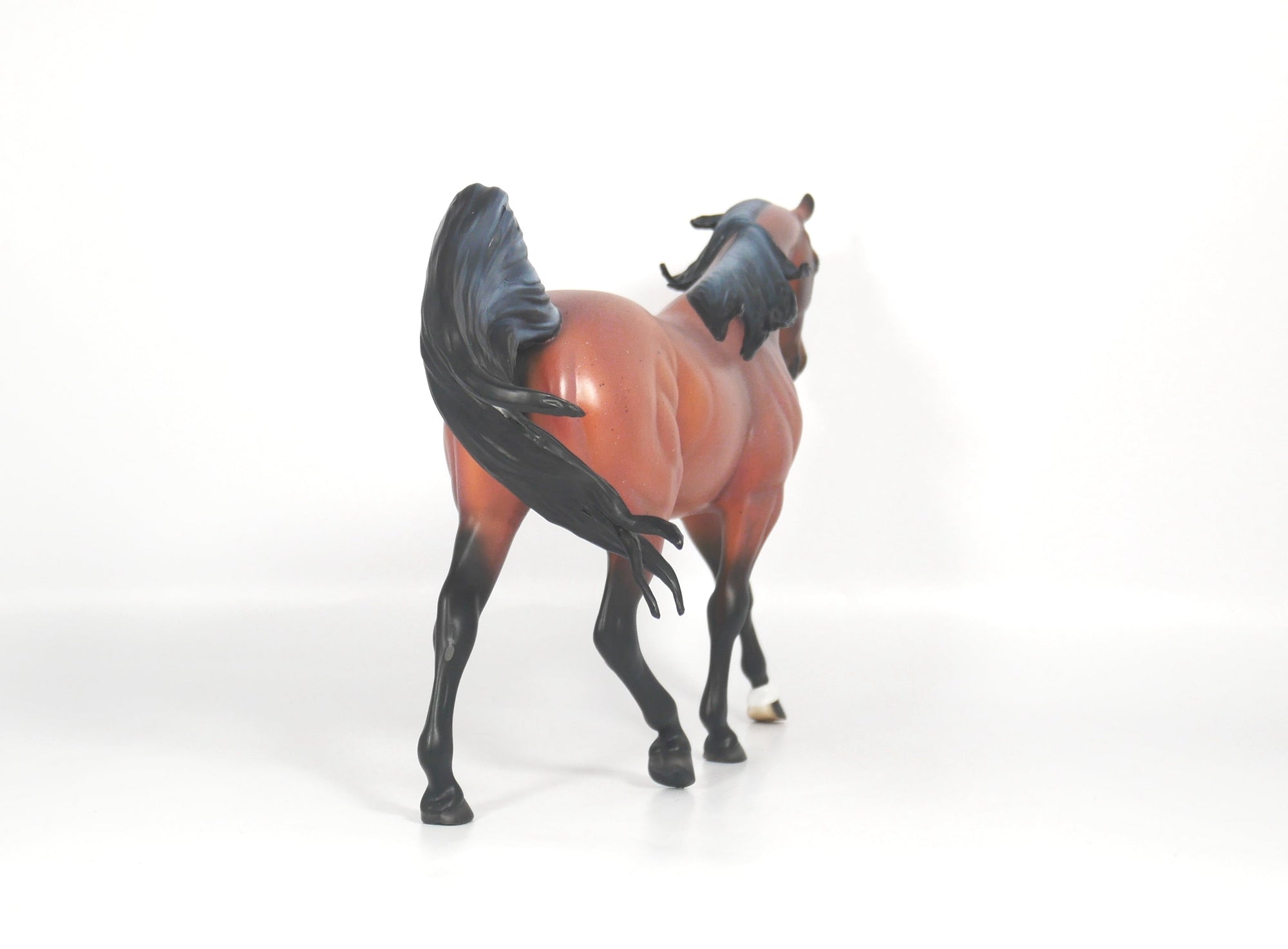 Goalie-OOAK Bay Roan Pony by Ellen 2/19/21