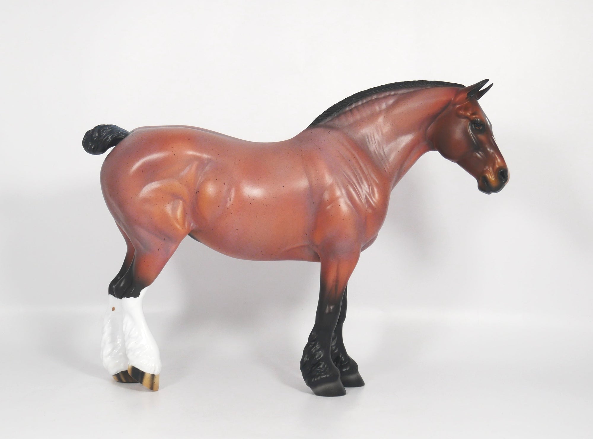 Denver-OOAK Red Roan Heavy Draft Mare SB21