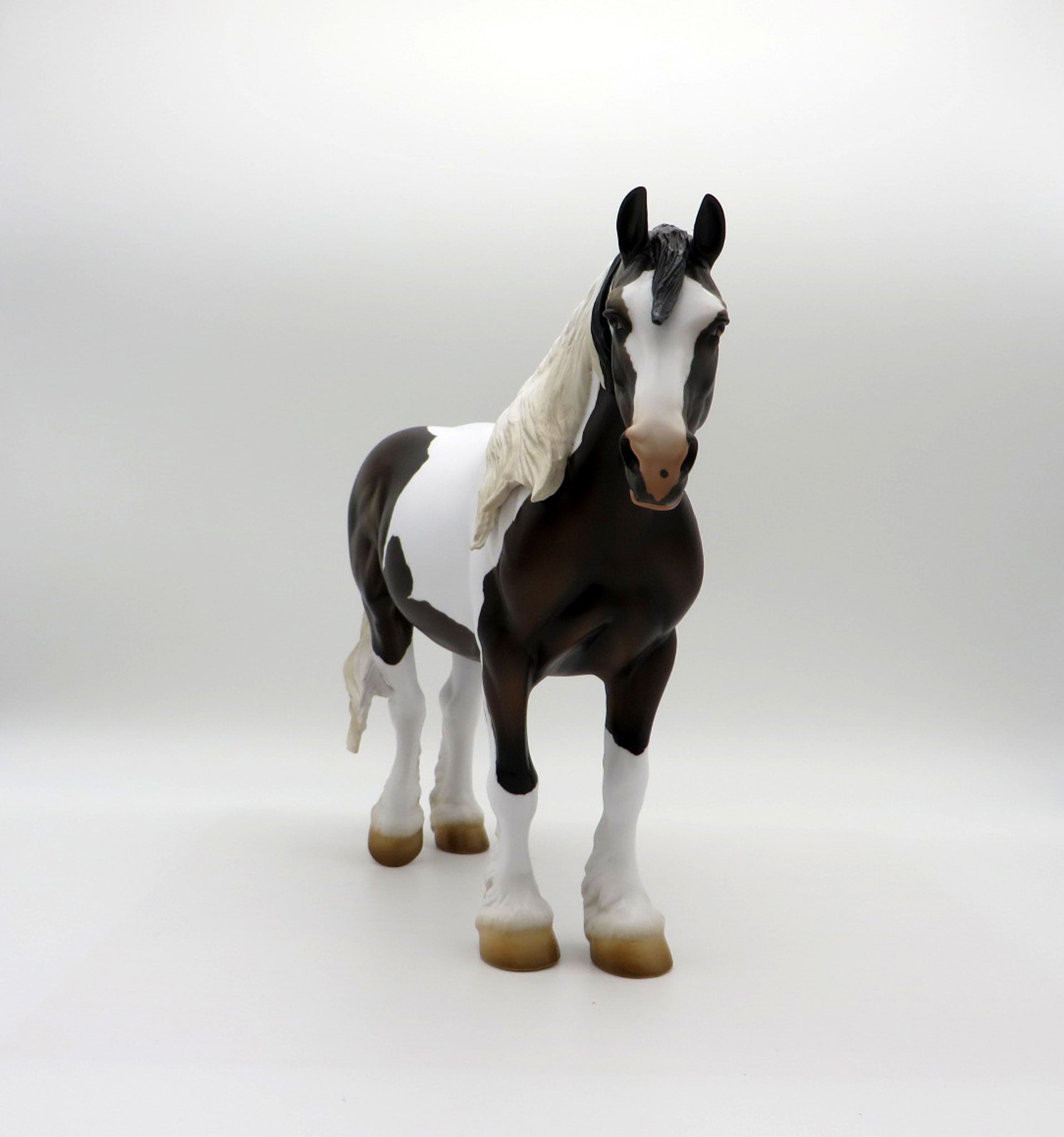 Paisley-OOAK Bay Pinto Heavy Draft Mare SHCF 2021