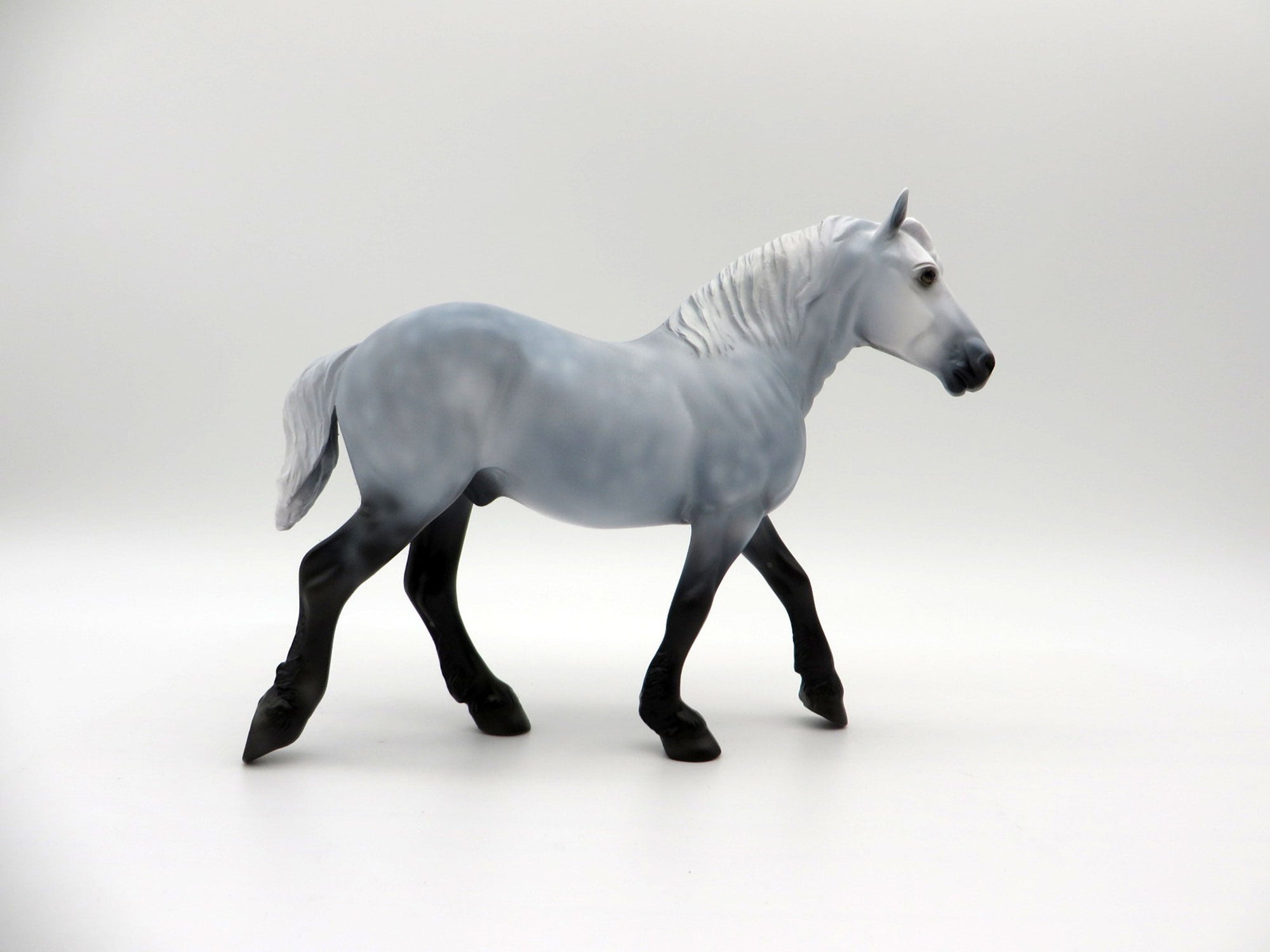 Paradox-OOAK Dapple Grey Trotting Drafter Pebbles SHCF 2021