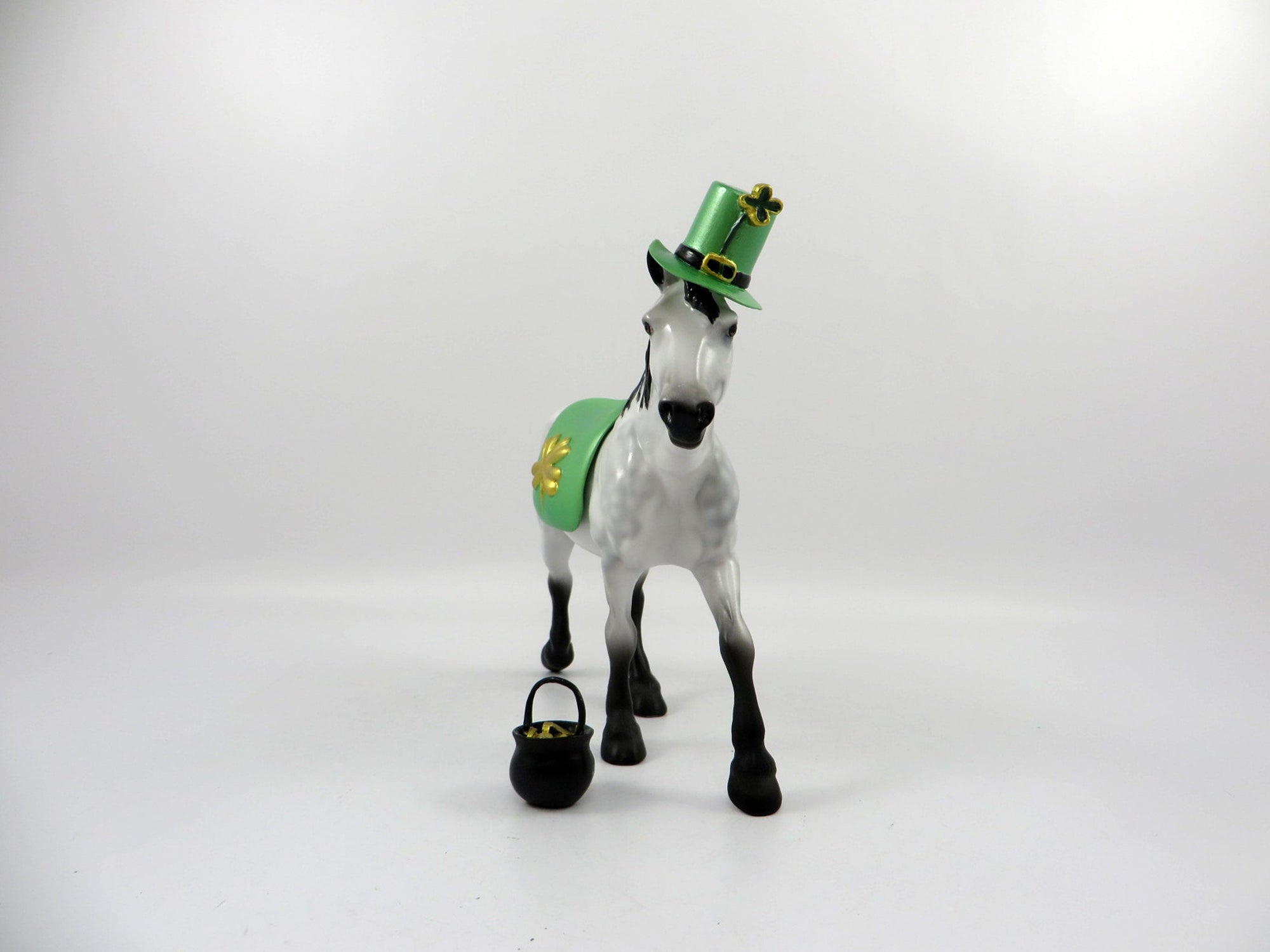 Patrick-OOAK St. Patrick's Day Trotting Draft Pebbles 3/15/21