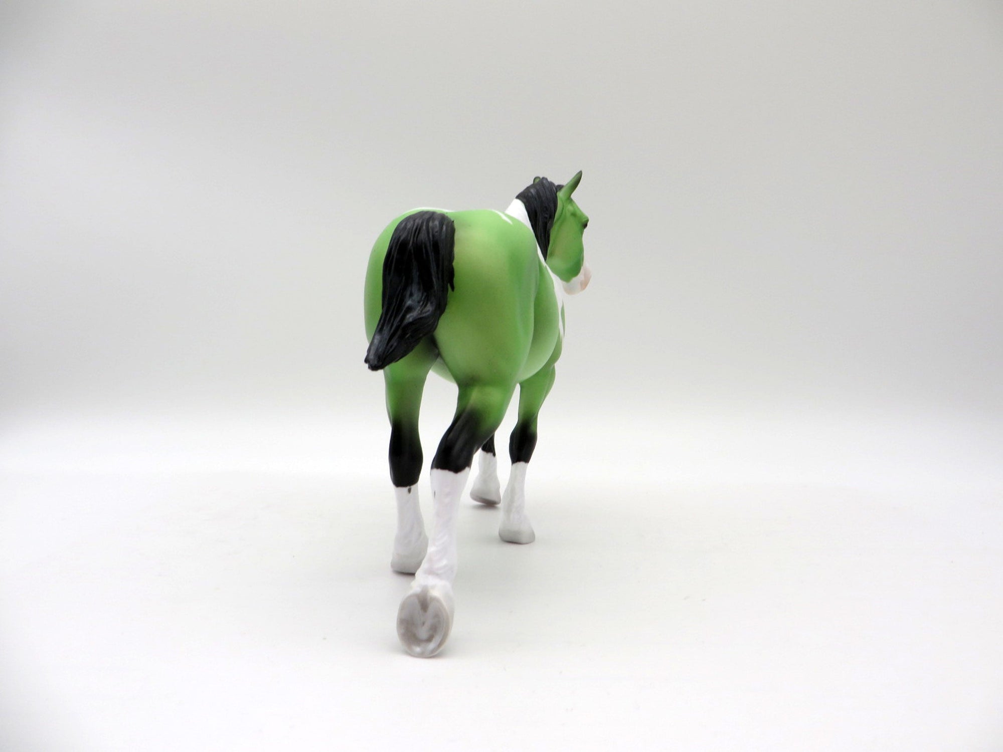 Peppermint Andy-OOAK Pebbles Trotting Drafter Painted By Ellen Robbins 5/28/21