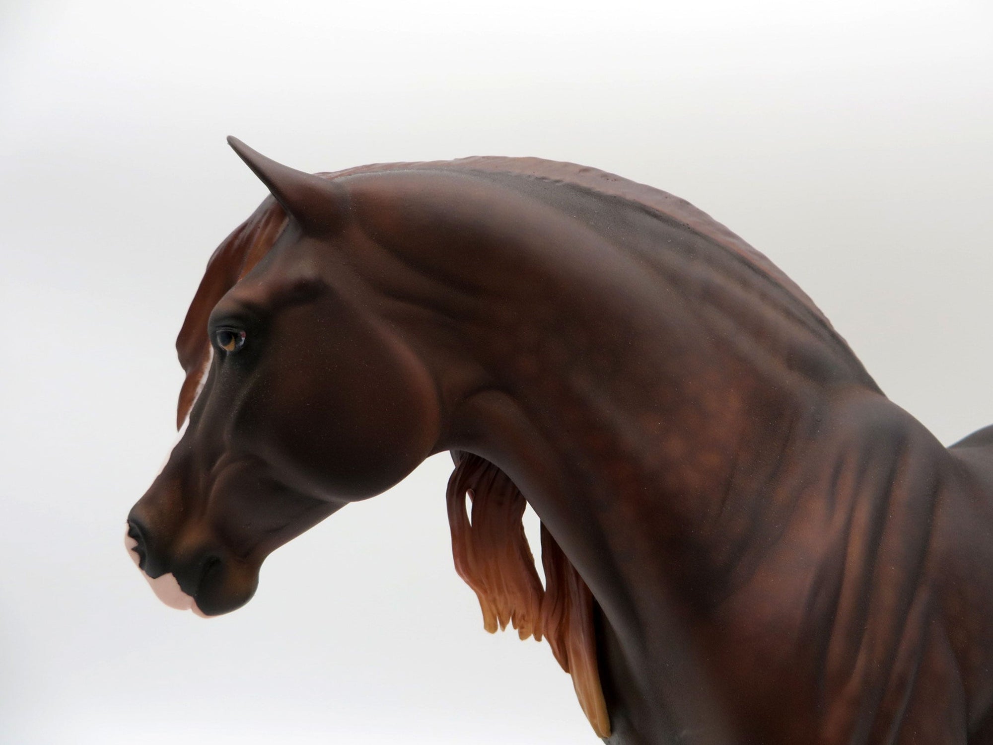 Phoenix-OOAK Chestnut Heavy Draft Mare Painted By Audrey Dixon 6/7/21