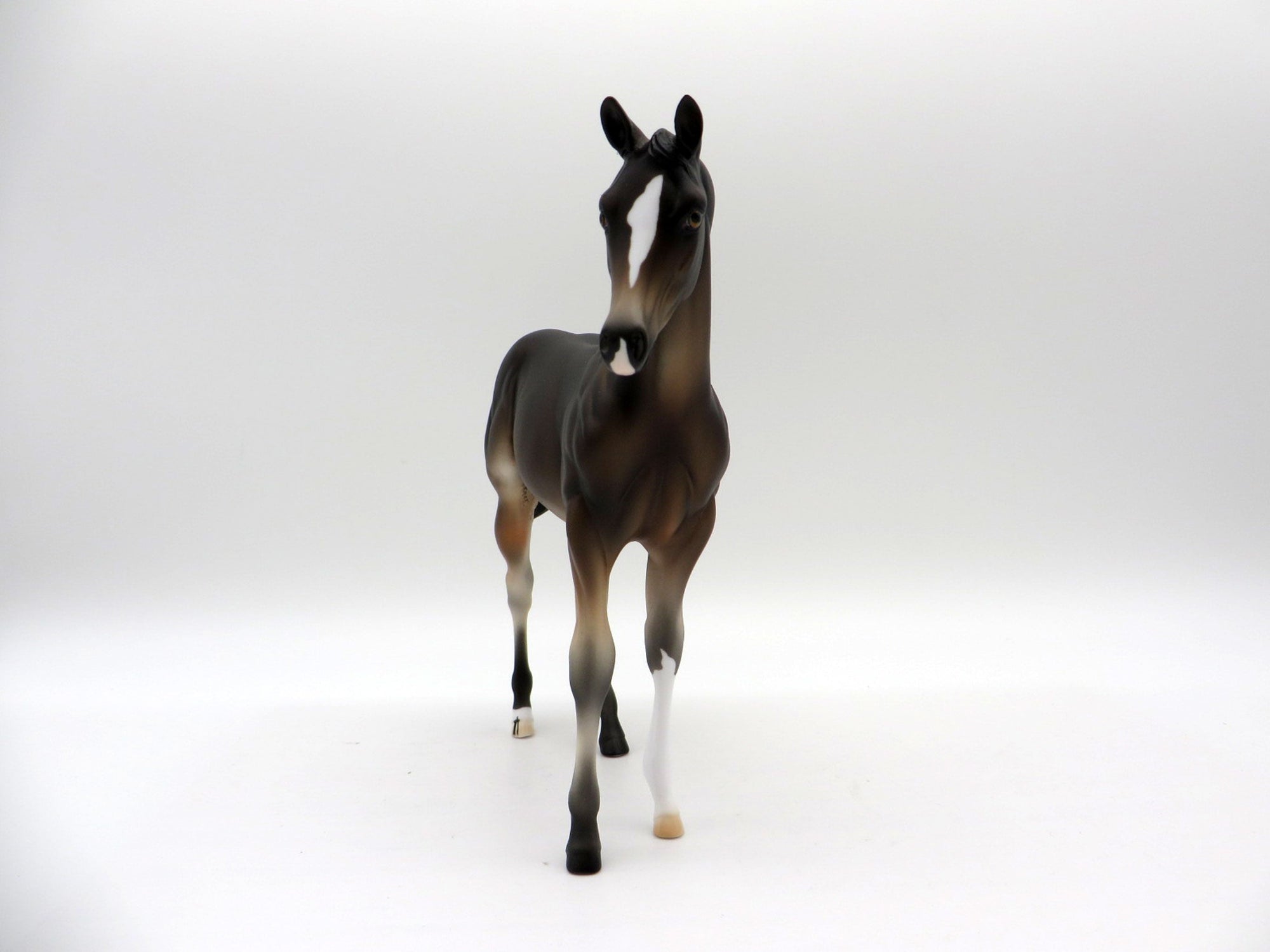Poet Laureate-LE-5 Baby Bay Weanling Painted By Ellen Robbins EQ 21
