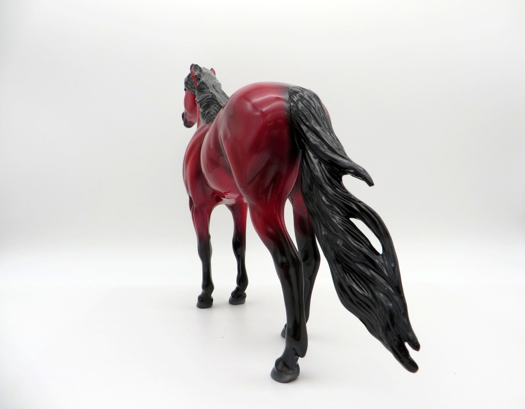 GIVEAWAY Pupa-OOAK Precious Stone Ruby Mustang Painted By Ellen Robbins EQ 2021