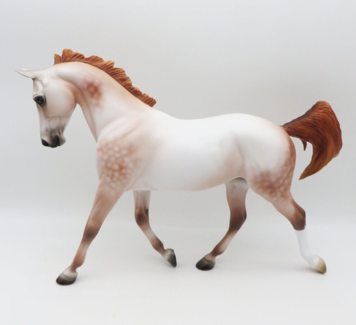 SAMPLE Red Tag Run Dapple Mulberry Grey Palouse By Ashley Palmer